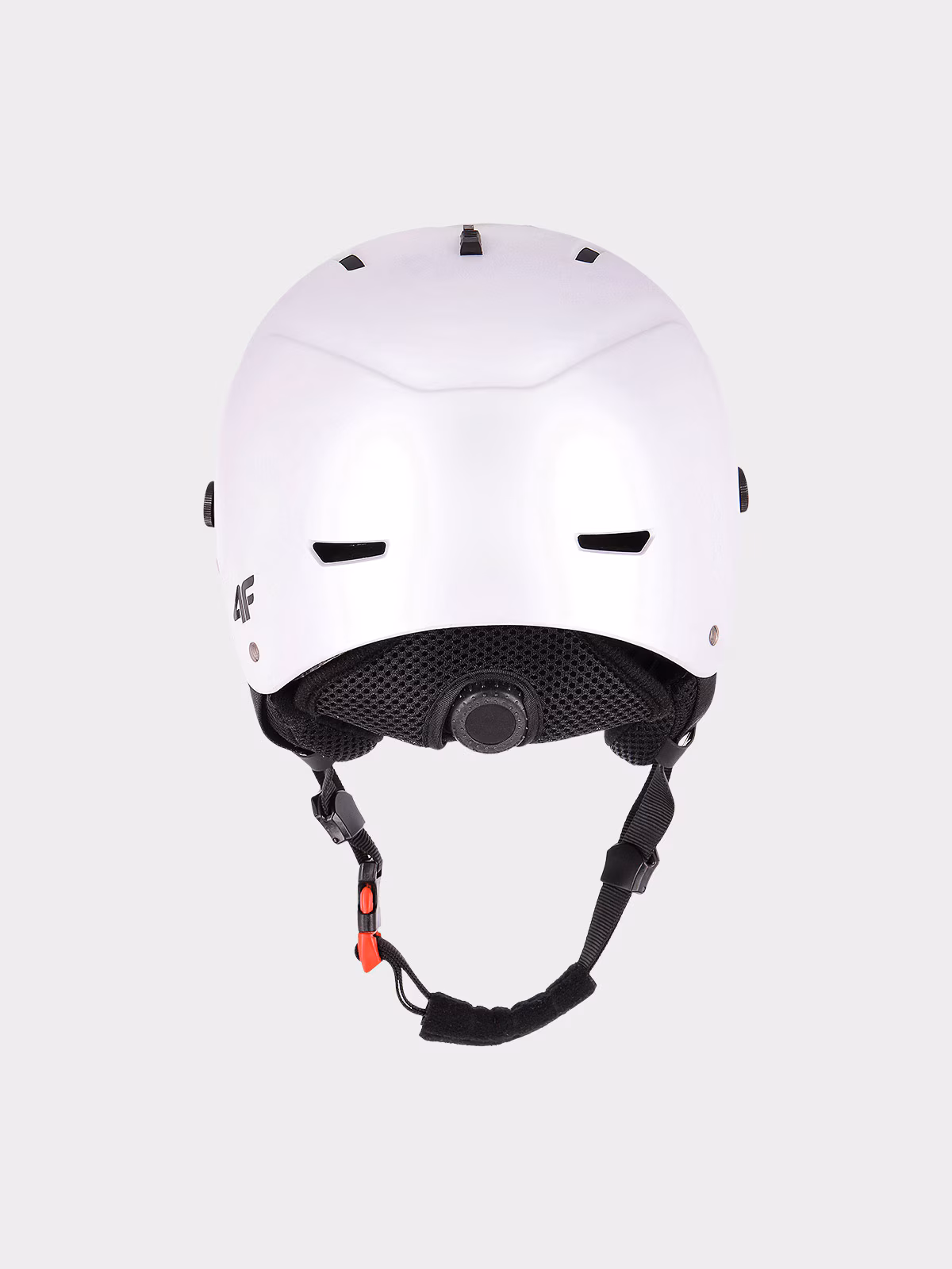 Kask narciarski z goglami dziecięcy - biały