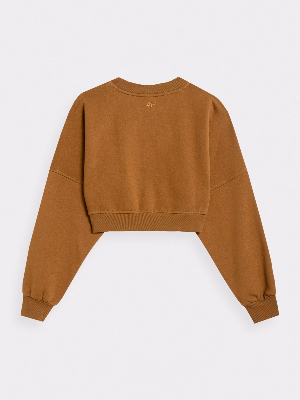 Bluza crop top nierozpinana bez kaptura damska