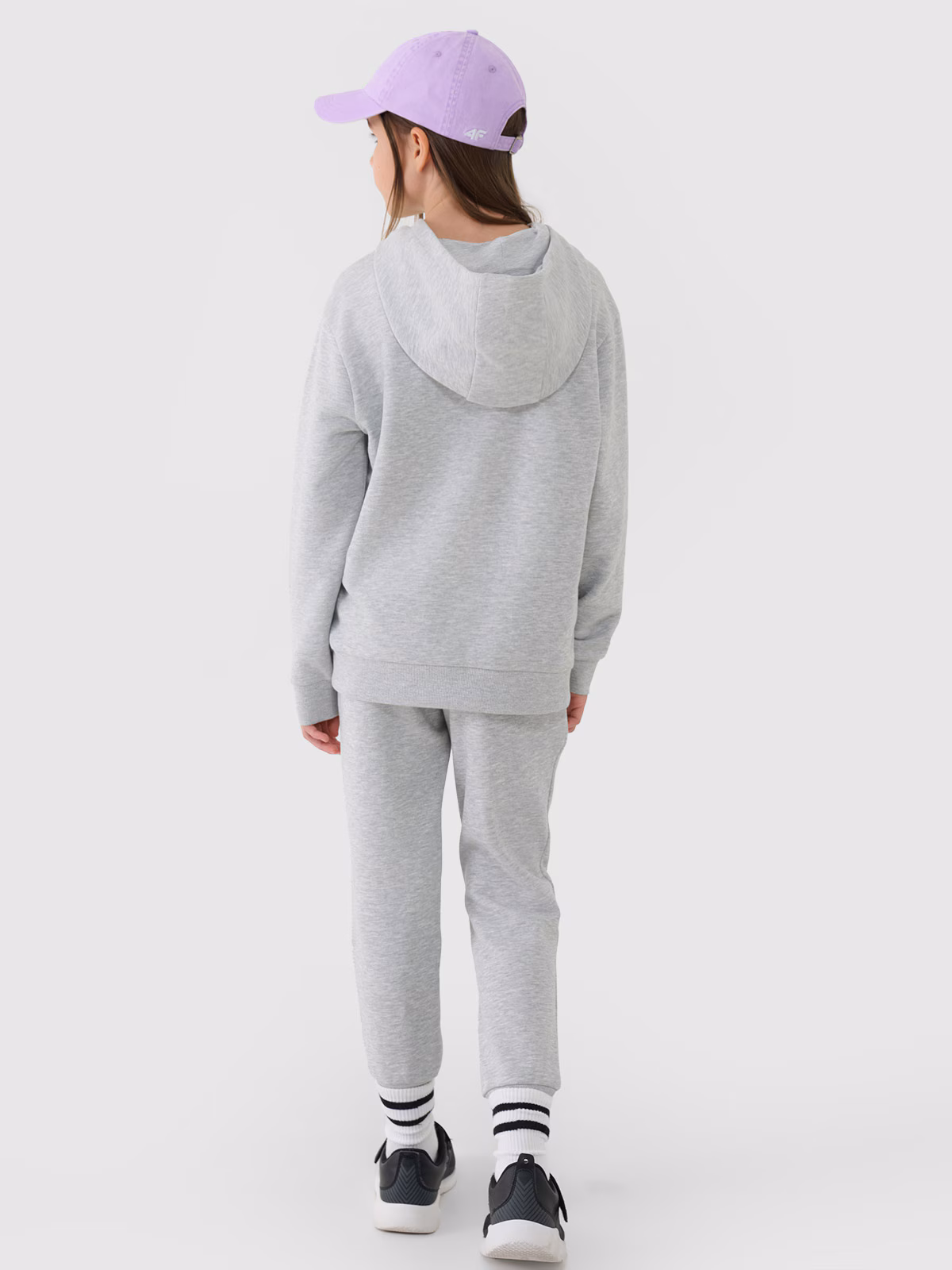 Spodnie dresowe joggery dziewczęce - różowe