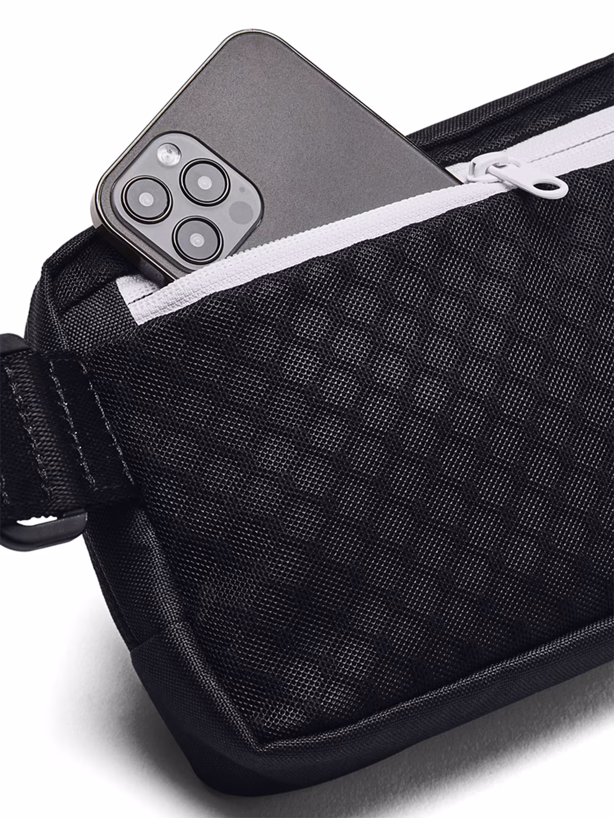 Saszetka nerka crossbody uniseks Under Armour UA Loudon Waist Bag Xbody - czarna