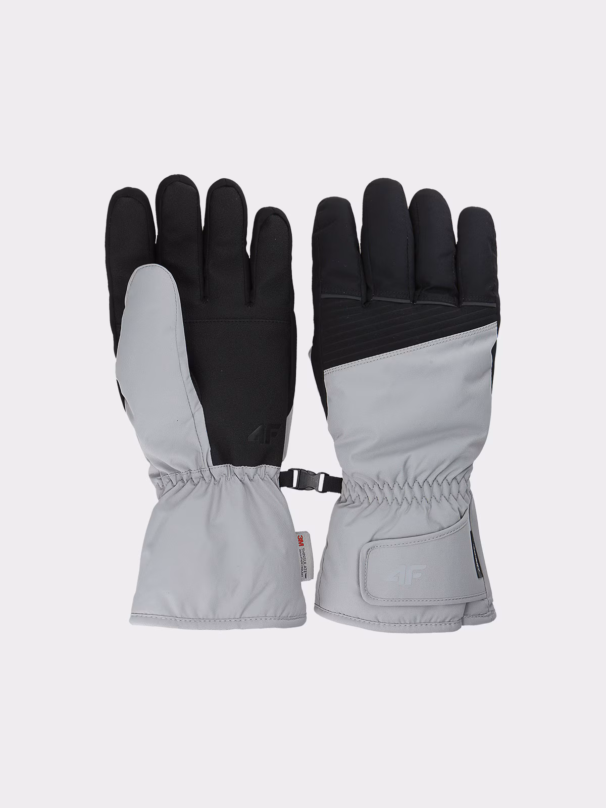 Rękawice narciarskie Thinsulate męskie - szare