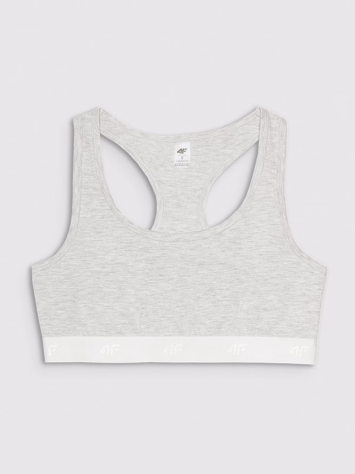 Biustonosz bawełniany z niskim wsparciem (2-pack) damski - multikolor