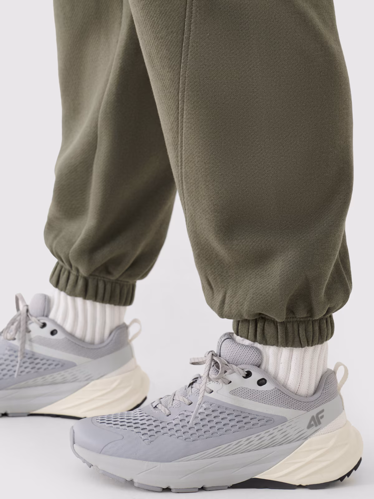 Spodnie dresowe joggery damskie - czarne