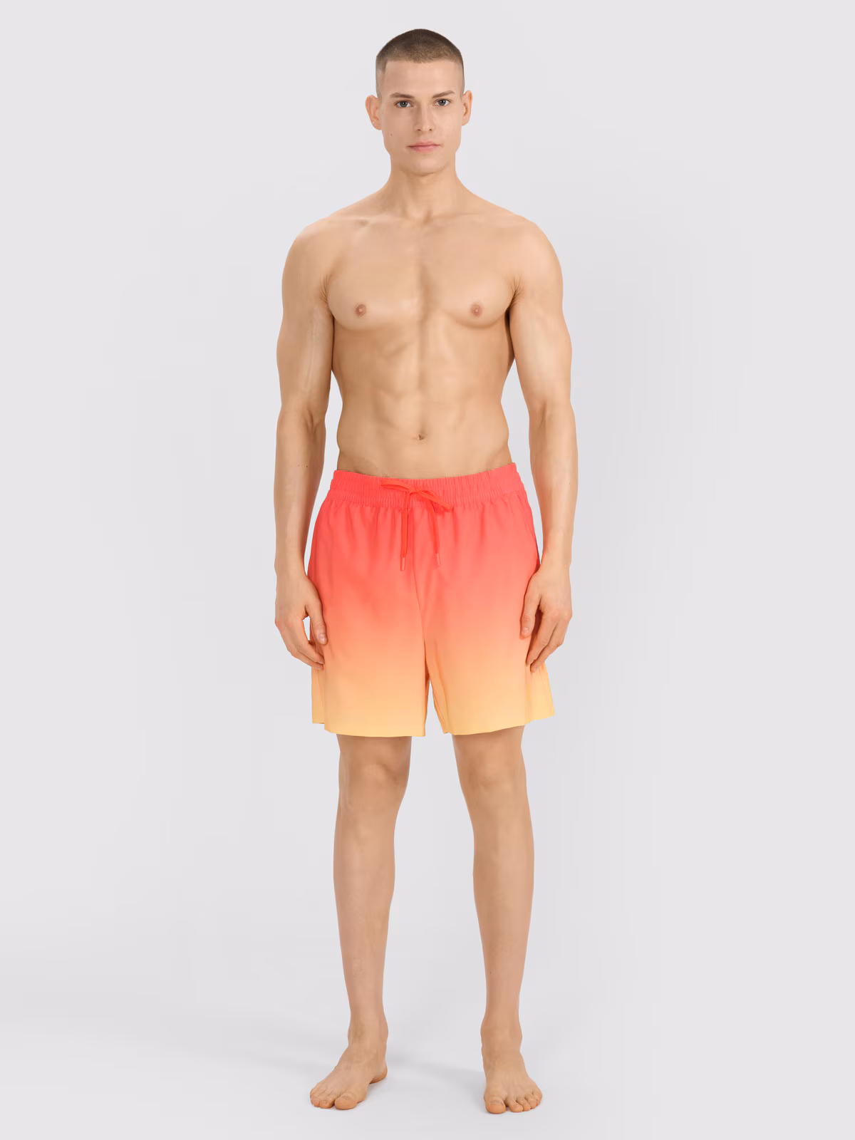 Spodenki plażowe męskie - turkusowe