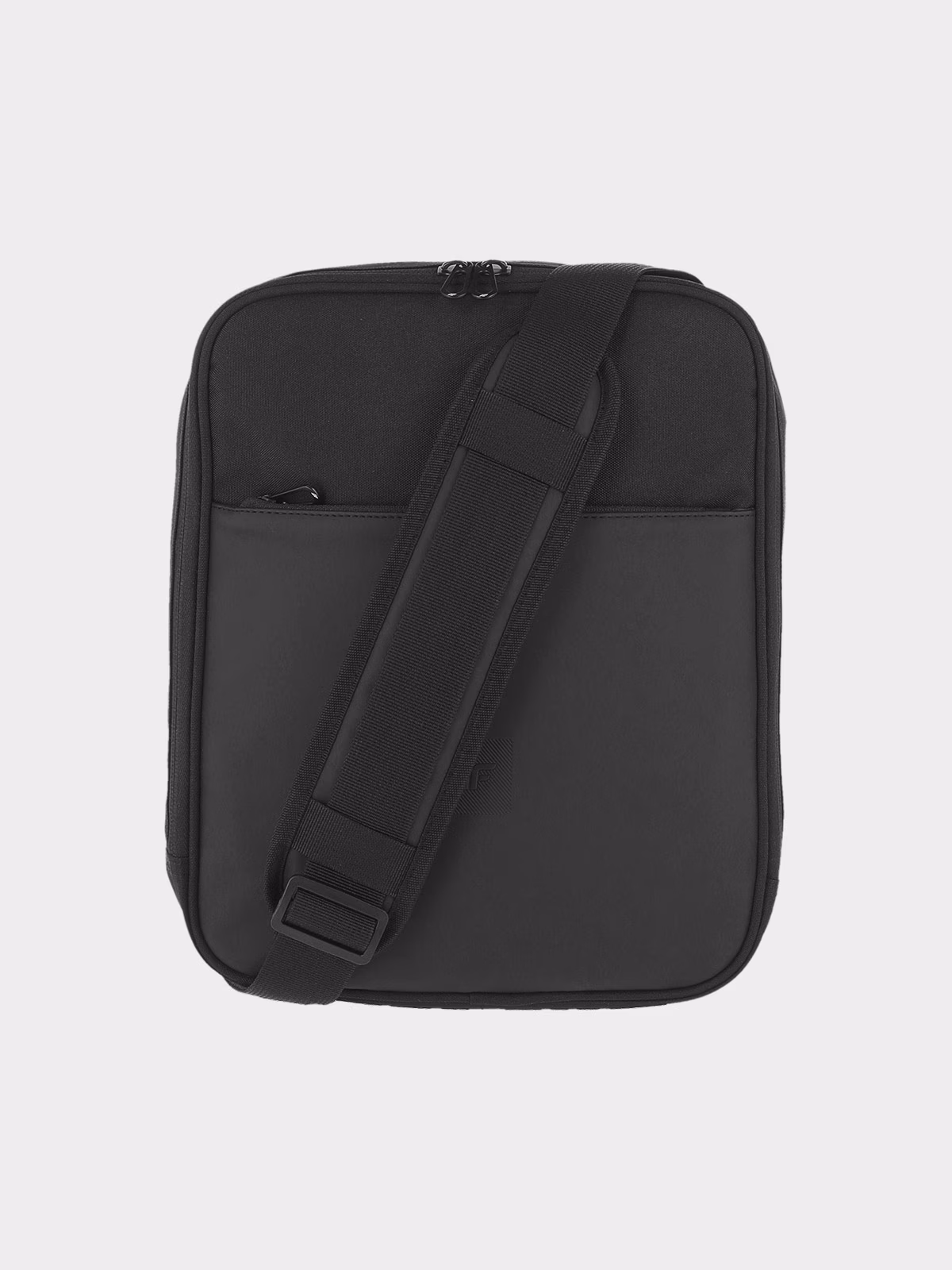 Saszetka crossbody uniseks - czarna