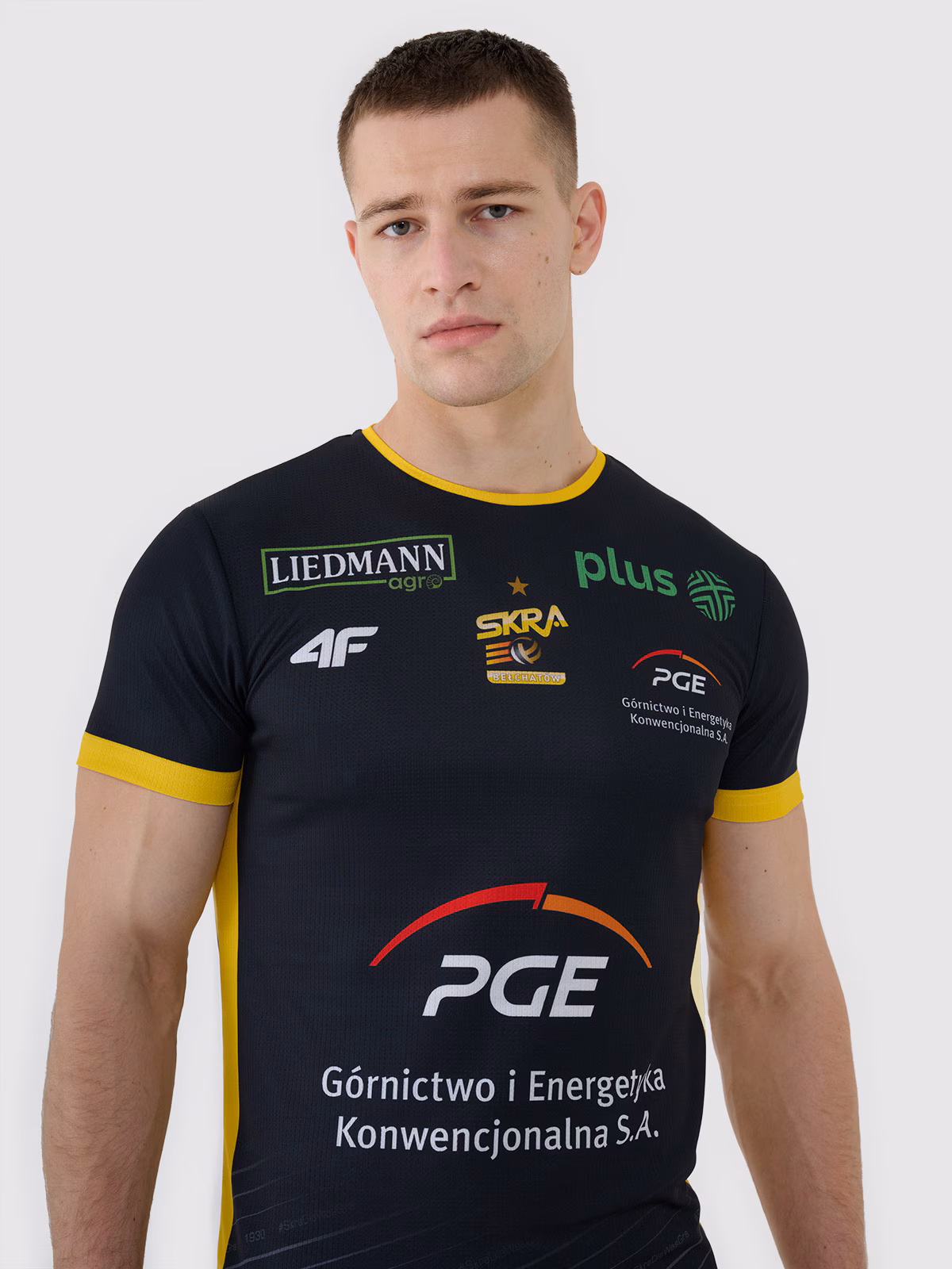 Koszulka meczowa replika wyjazdowa z sezonu 2024/25 męska 4F x PGE GiEK Skra Bełchatów - multikolor