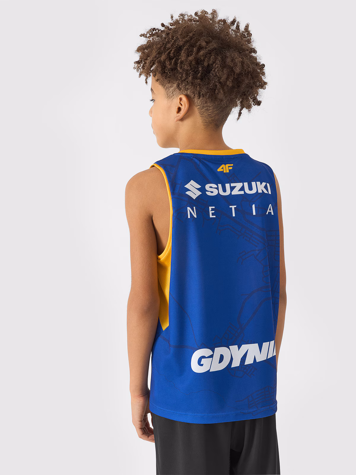 Koszulka meczowa replika wyjazdowa z sezonu 2023/24 dziecięca 4F x Arka Gdynia - multikolor