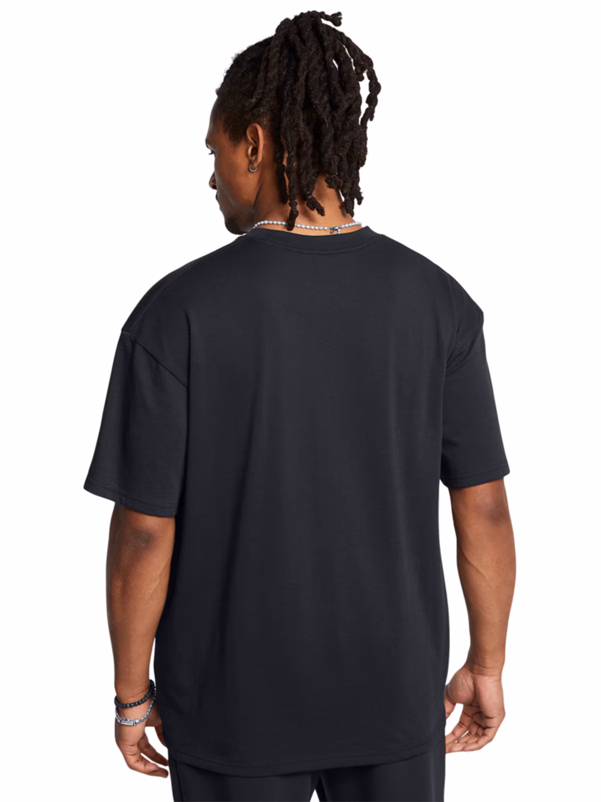 T-shirt męski Under Armour UA M Hw Os Sm Box Ss - czarny