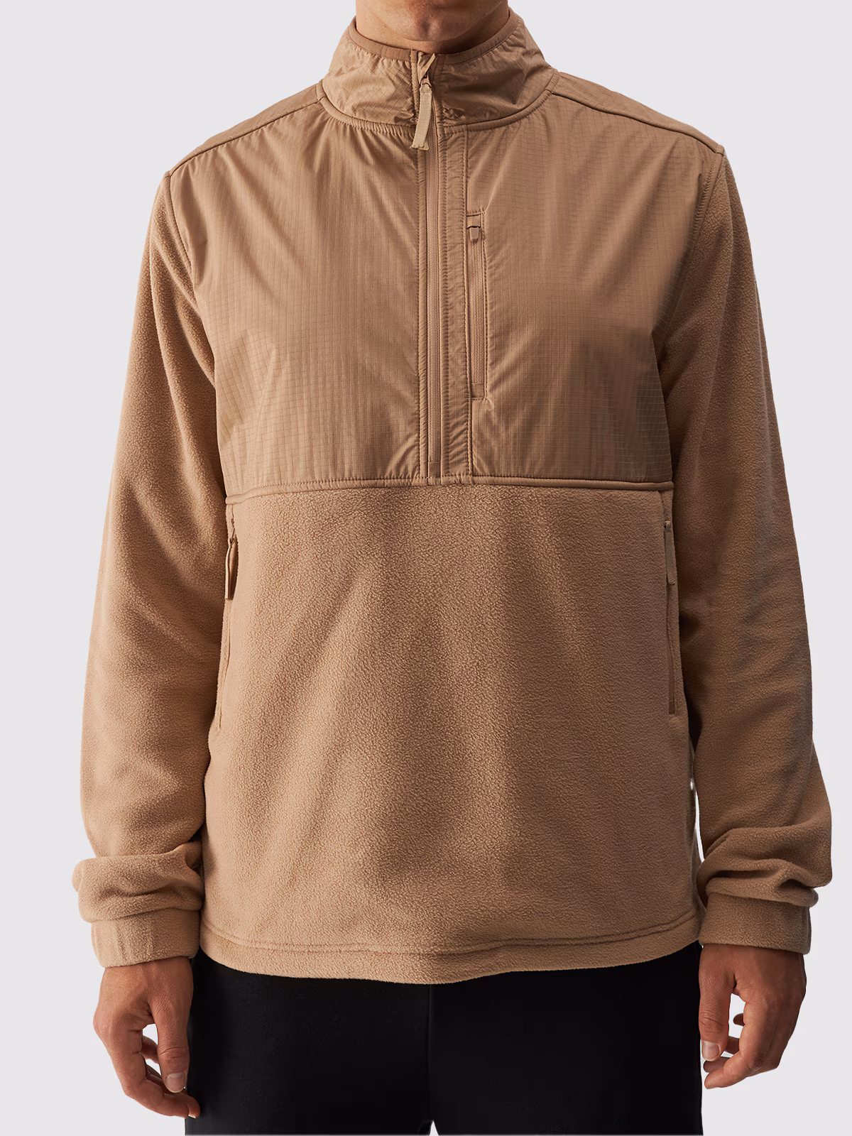 Polar ze stójką regular męski - beżowy