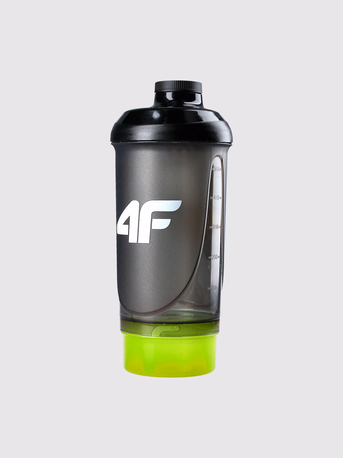 Shaker 500 ml + 150 ml - czarny