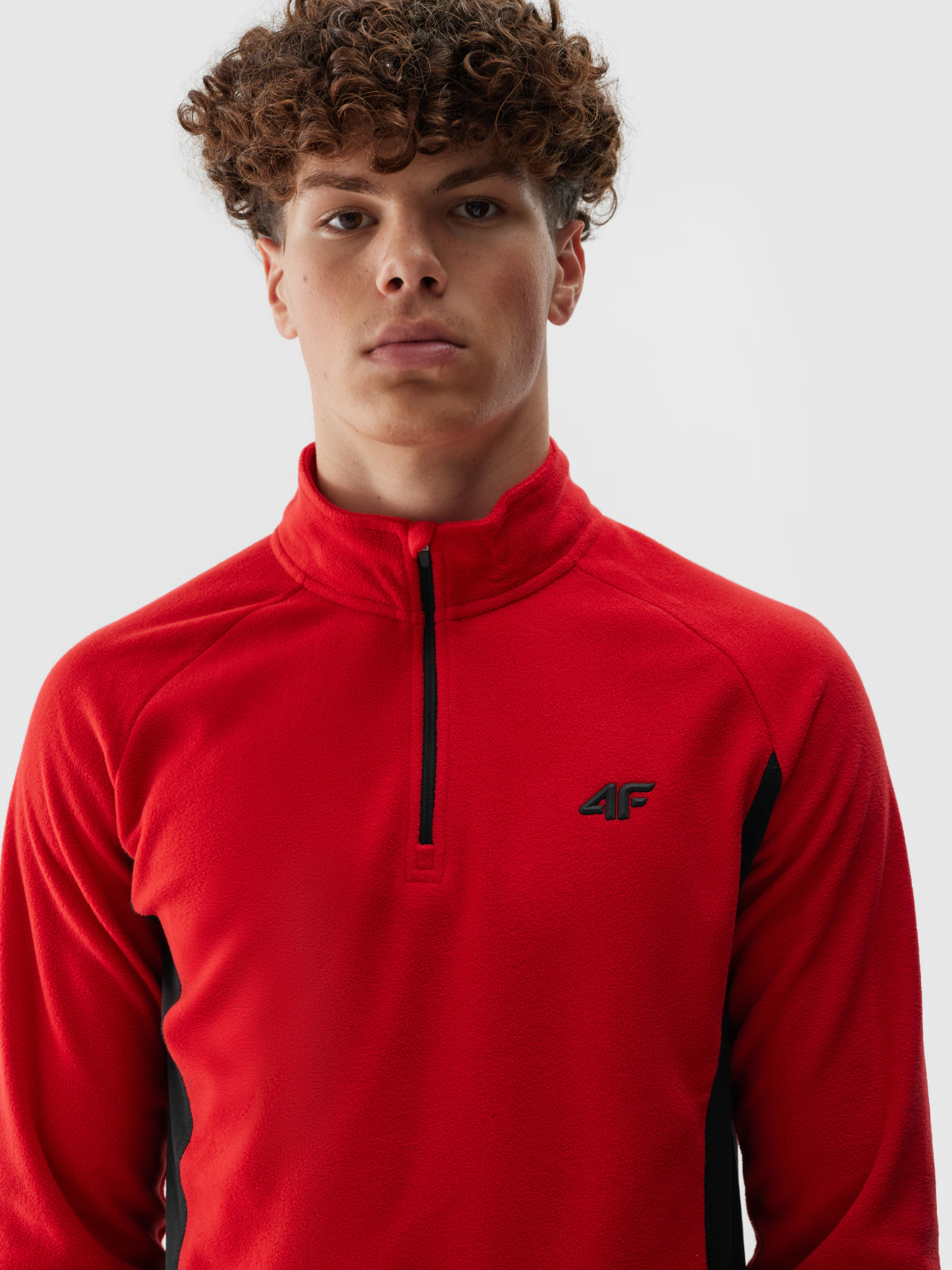 Bielizna termiczna polarowa (góra) męska - oliwkowa/khaki