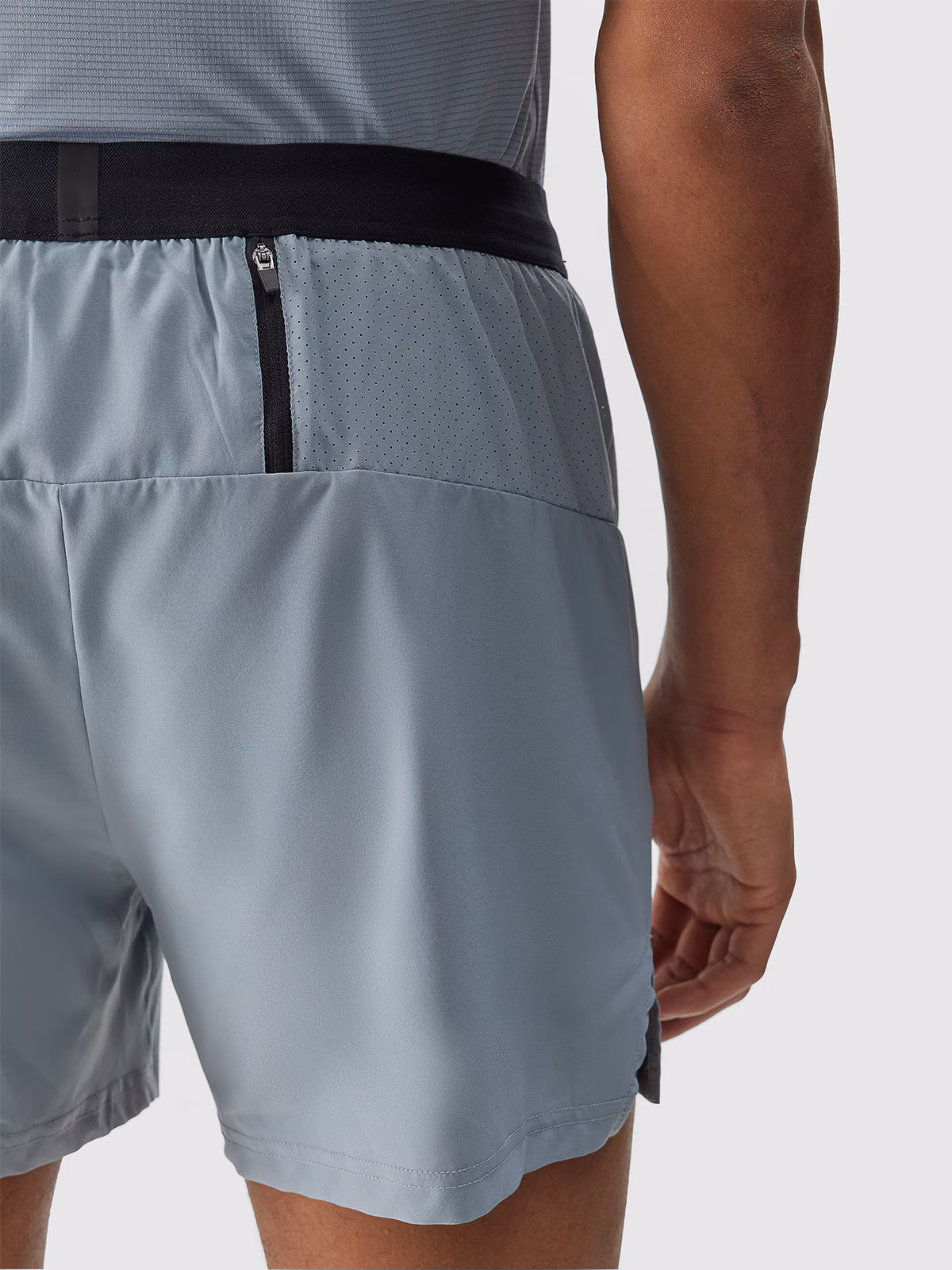 Spodenki do biegania szybkoschnące męskie - turkusowe