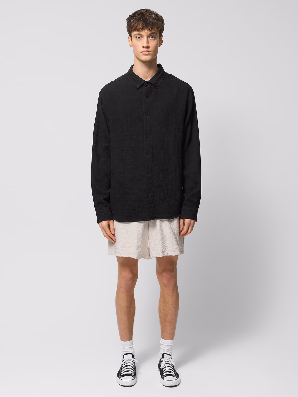 Spodenki casual męskie Outhorn - beżowe