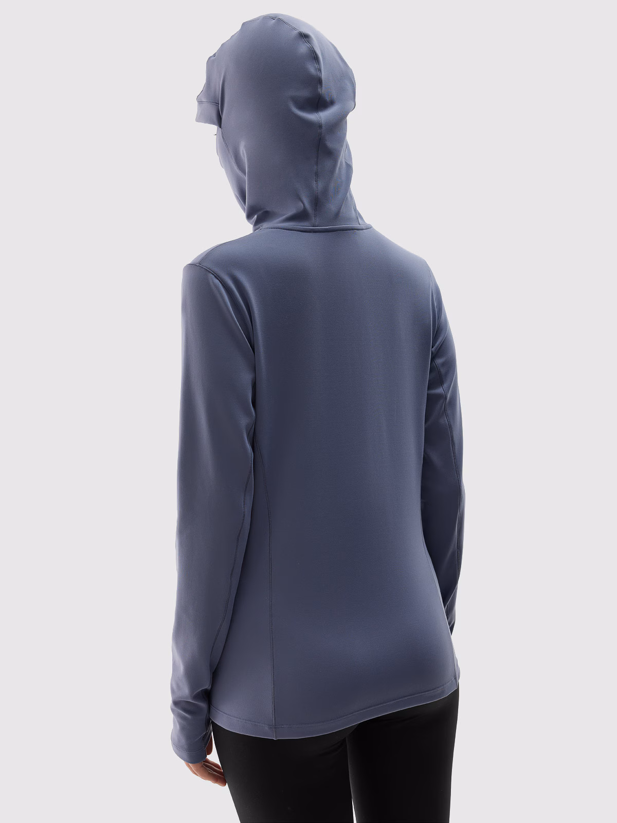 Bielizna termoaktywna drapana (góra) damska - granatowa