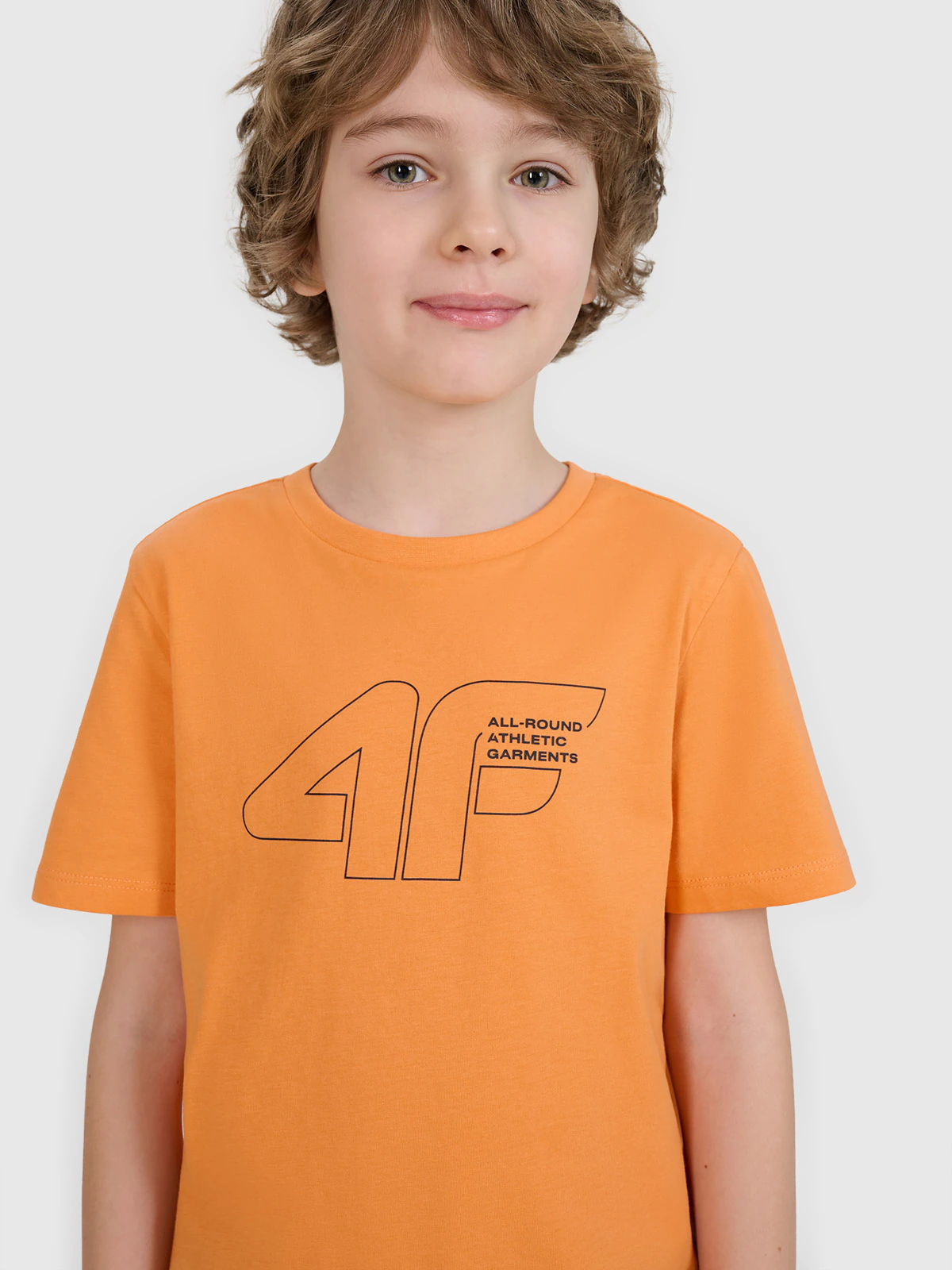 T-shirt regular z nadrukiem chłopięcy - czarny