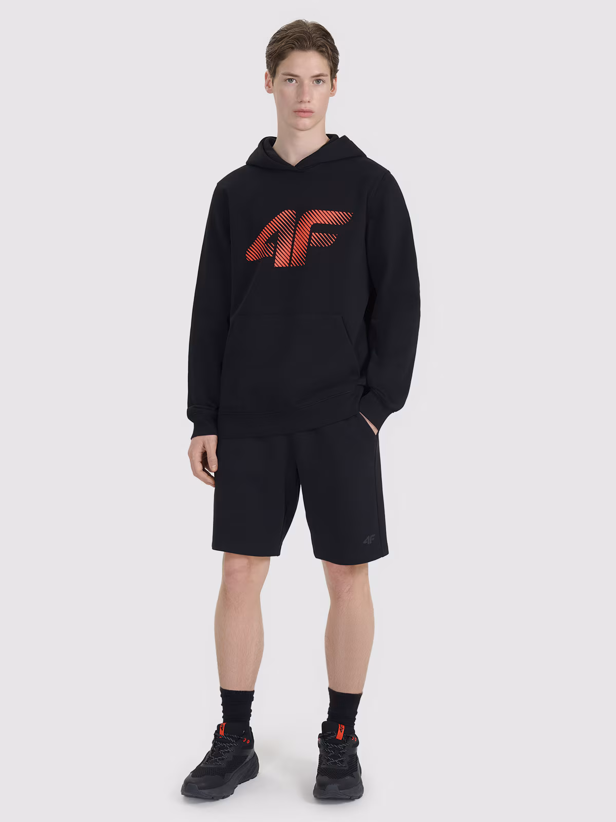 Spodenki dresowe męskie - czarne