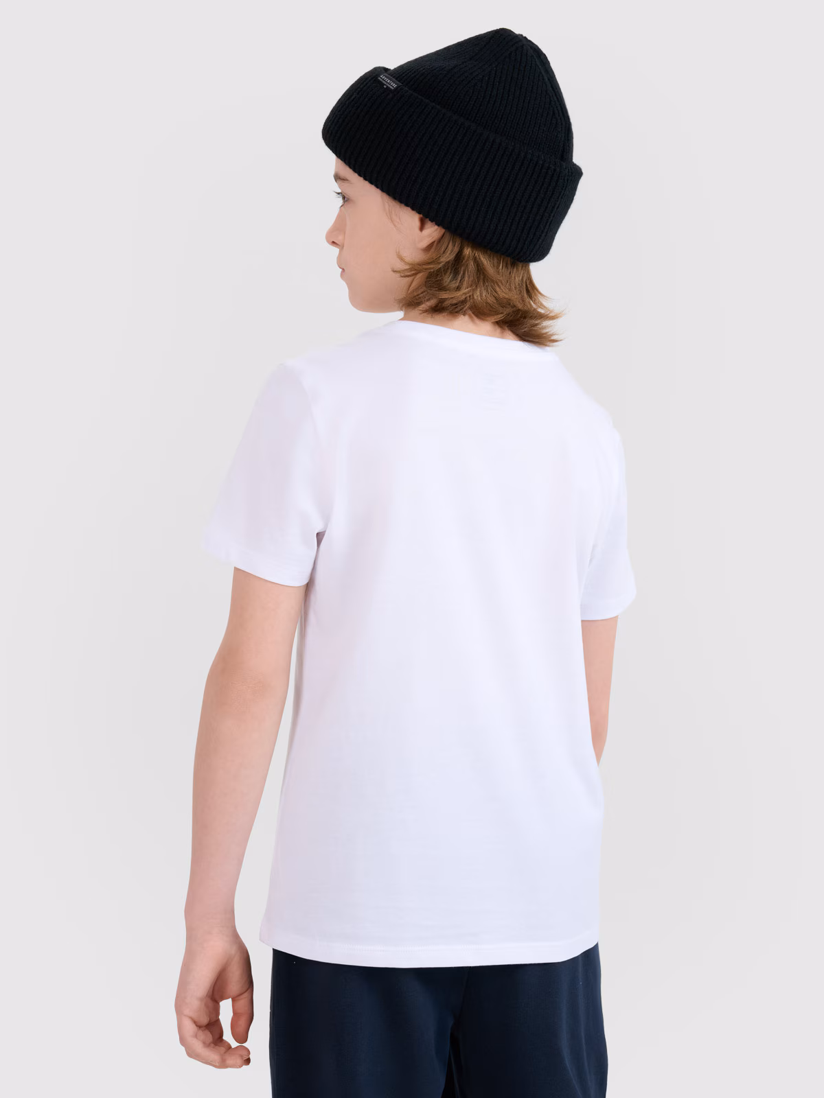 T-shirt z nadrukiem chłopięcy - turkusowy