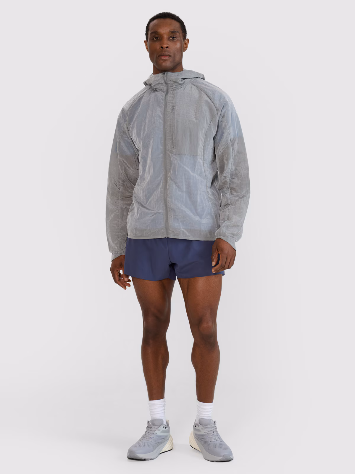 Kurtka do biegania Ultralight męska - szara