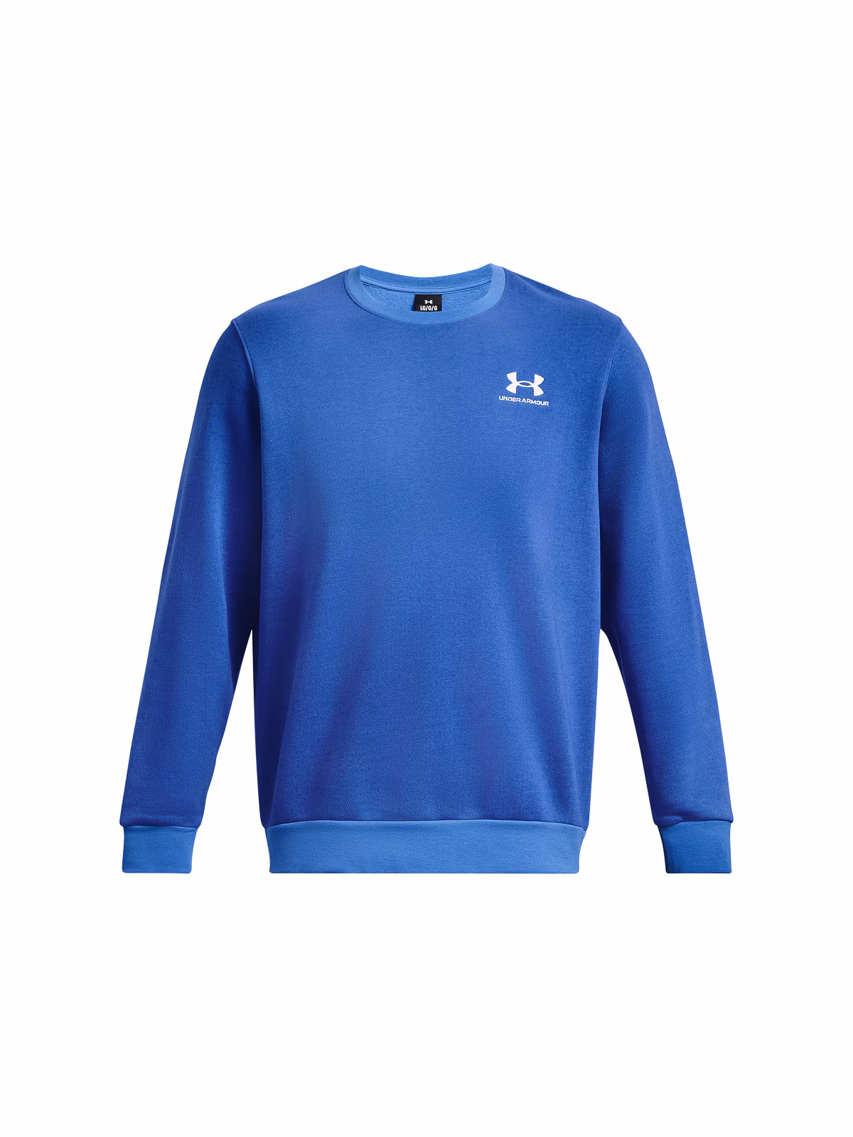 Bluza dresowa męska Under Armour UA Essential Flc Novelty Crw - niebieska