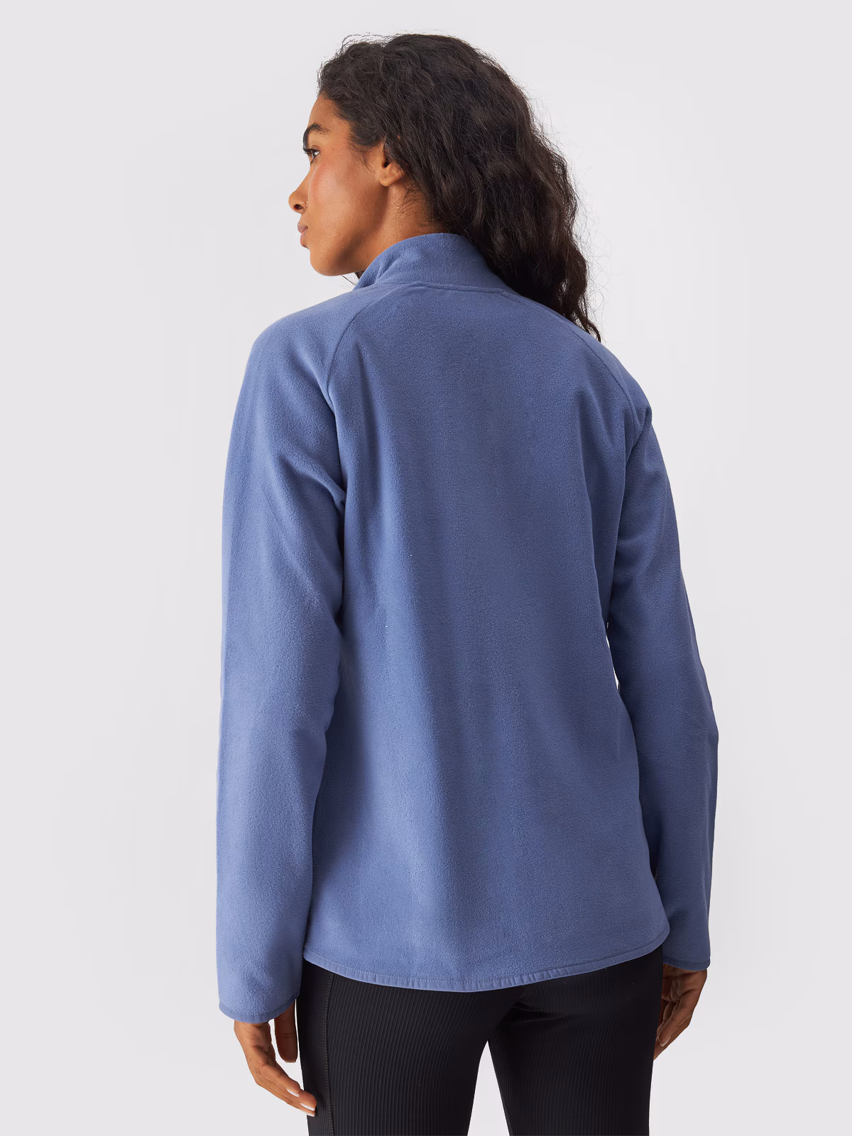 Polar ze stójką regular damski - czarny