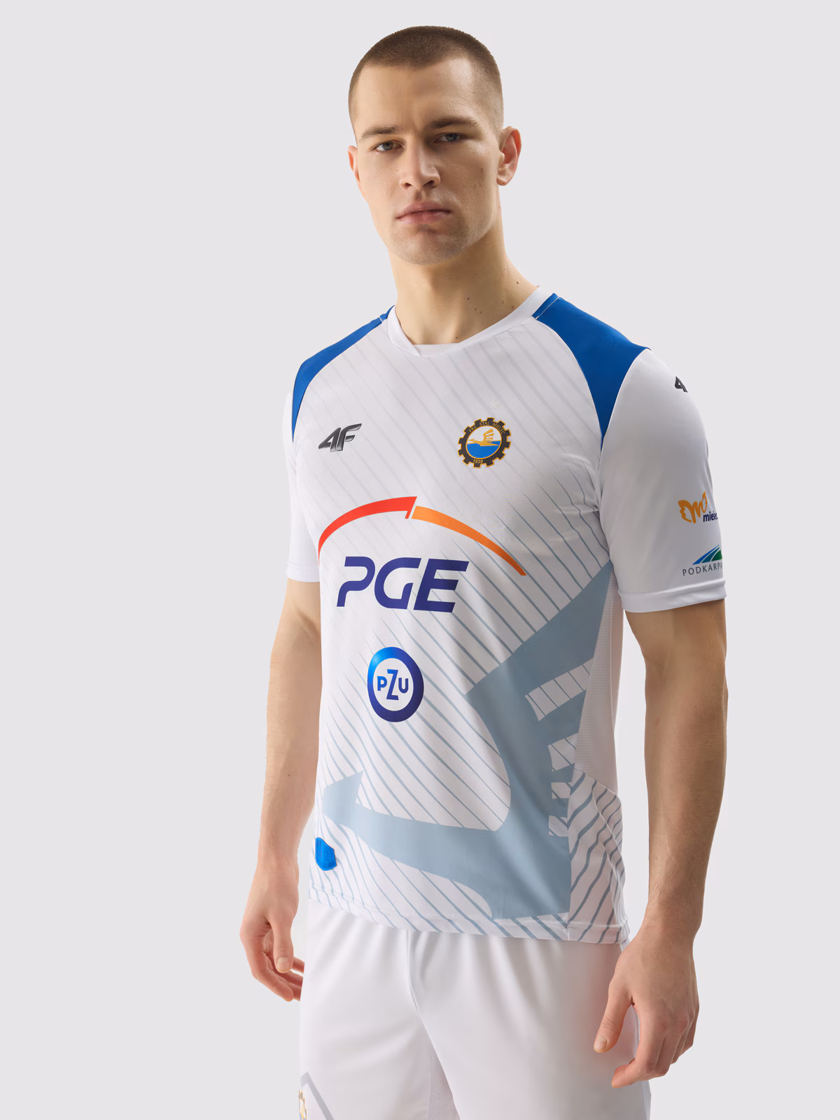 Koszulka klubowa z sezonu 22/23 męska 4F x Stal Mielec - multikolor