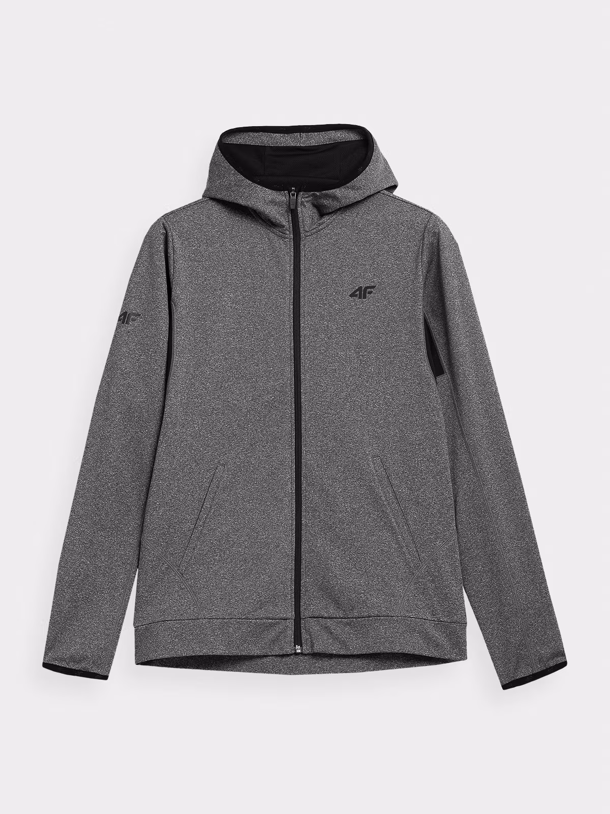 Bluza treningowa rozpinana z kapturem męska