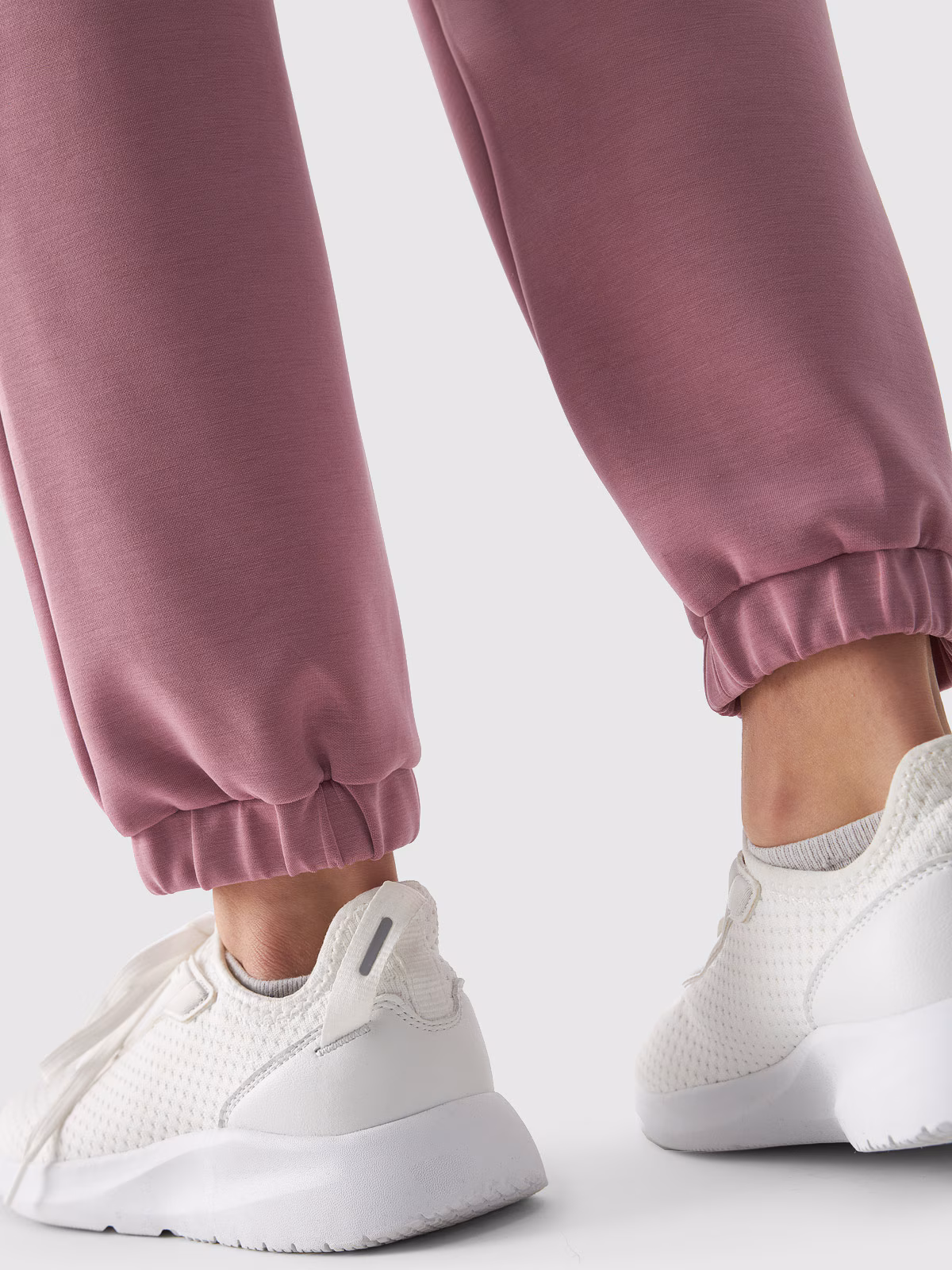 Spodnie dresowe z modalem damskie - fioletowe
