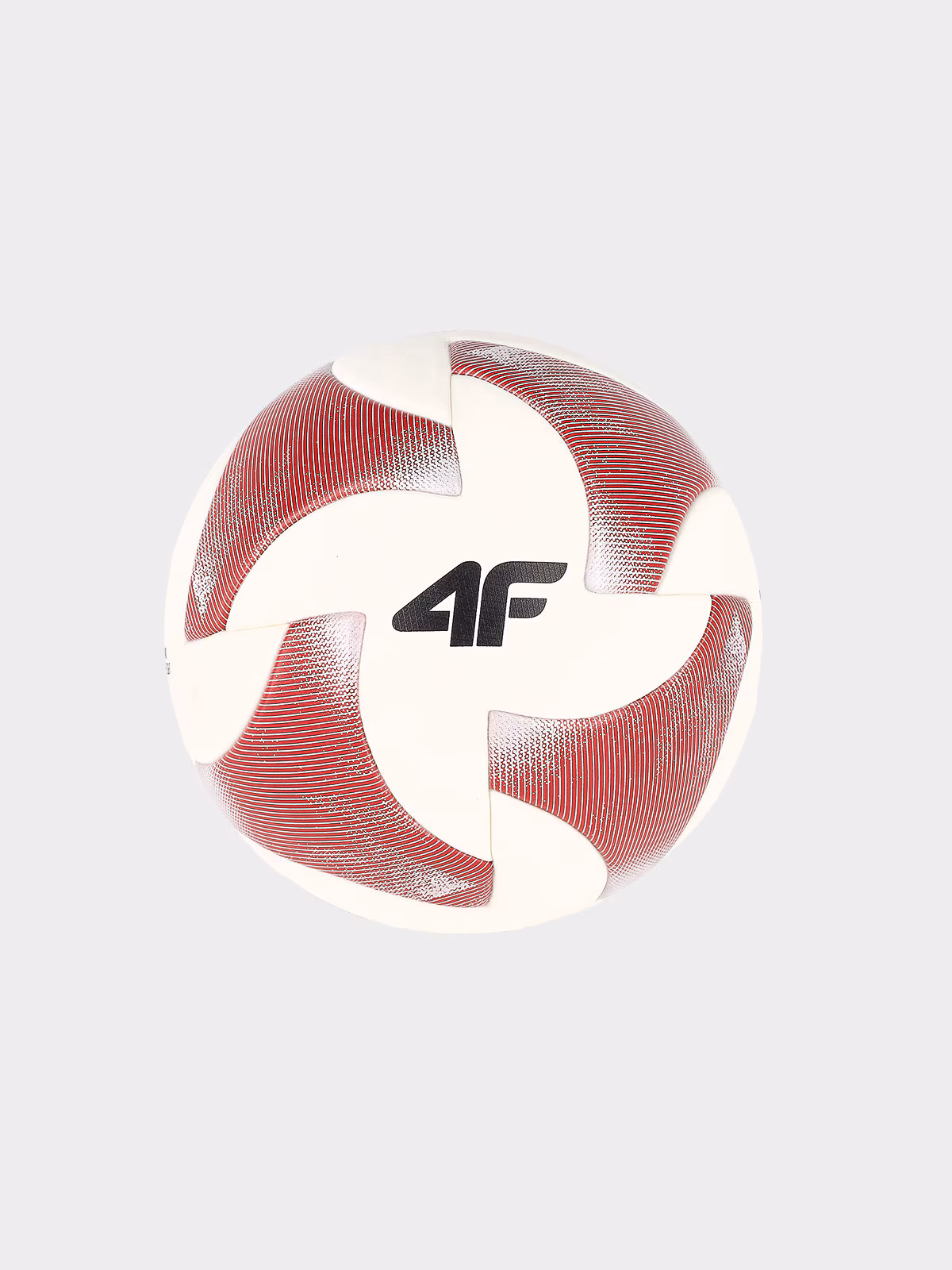 Piłka do piłki nożnej Inspira (rozmiar 5) łączona termicznie - czerwona