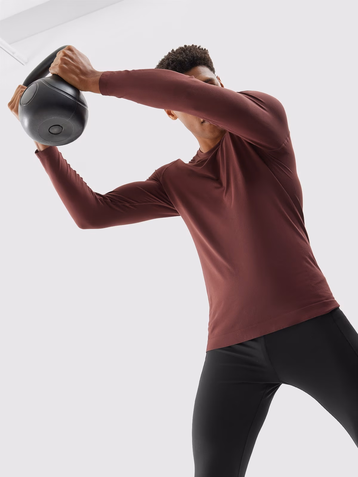 Longsleeve do biegania szybkoschnący męski