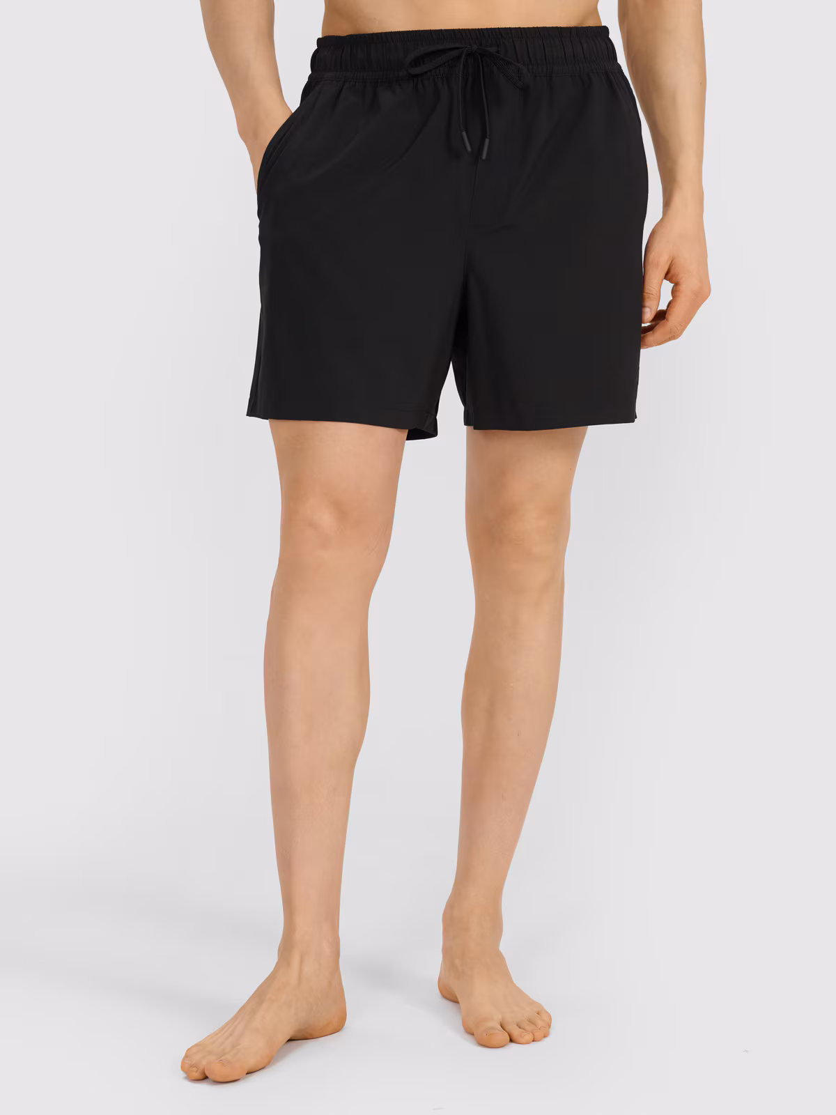 Spodenki plażowe męskie - czarne