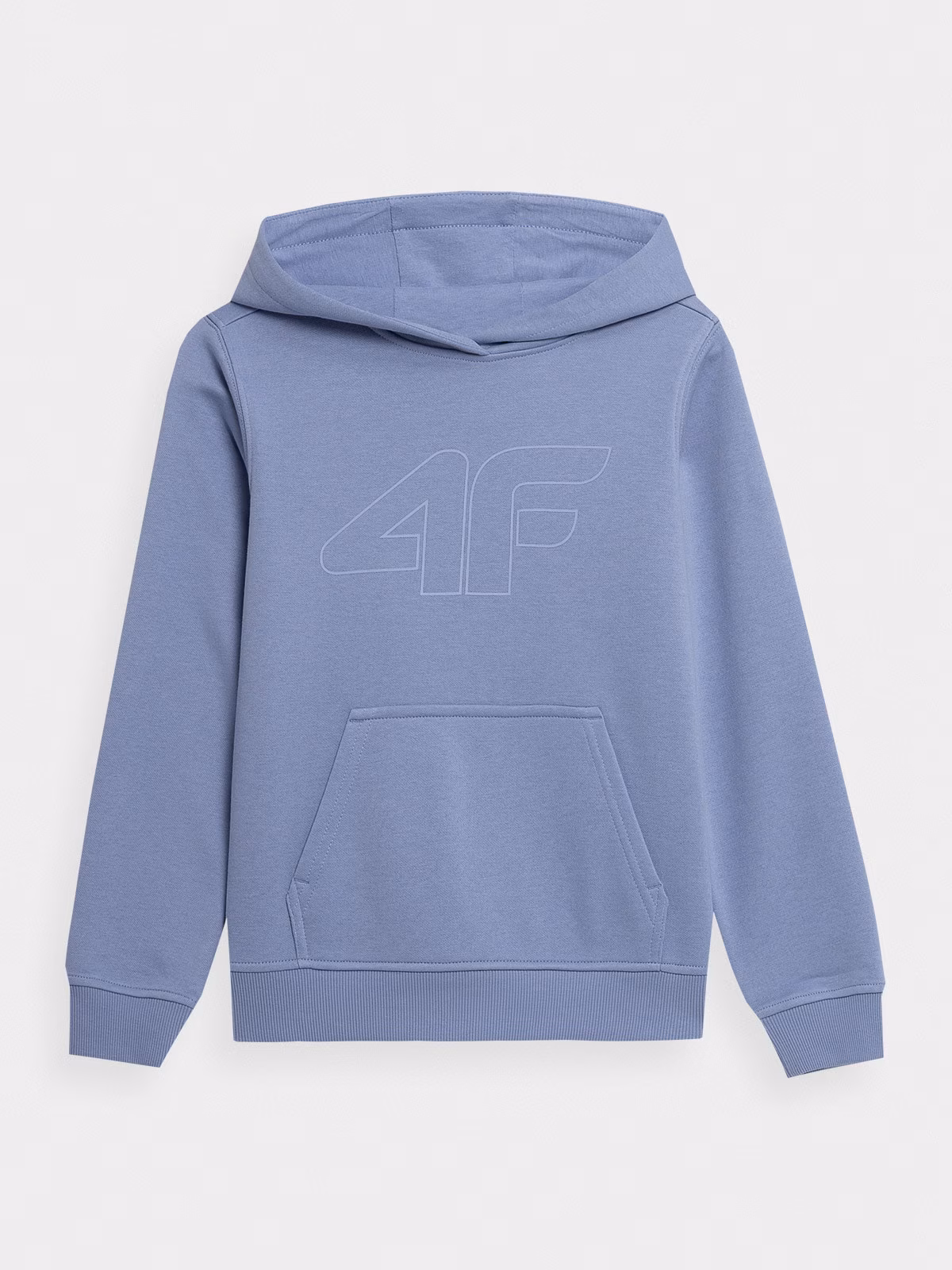 Bluza dresowa nierozpinana z kapturem dziewczęca