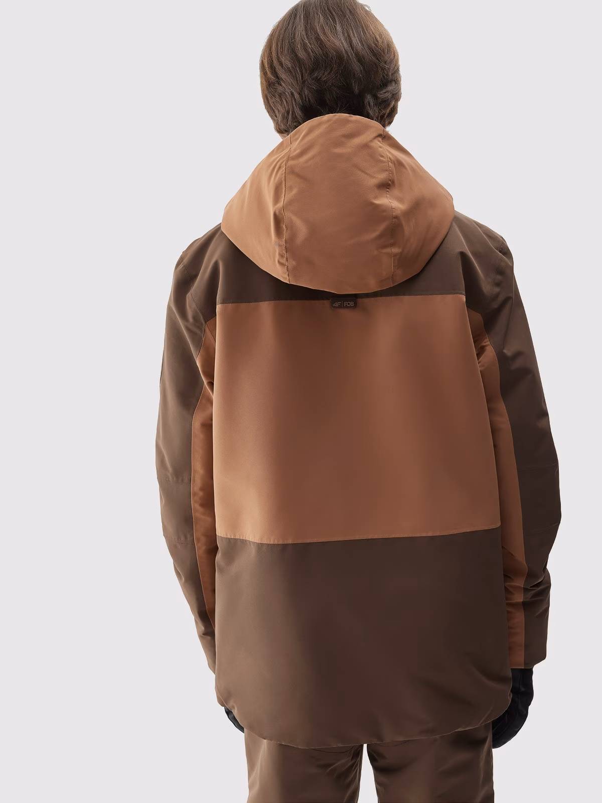 Kurtka snowboardowa membrana 10000 męska - zielona