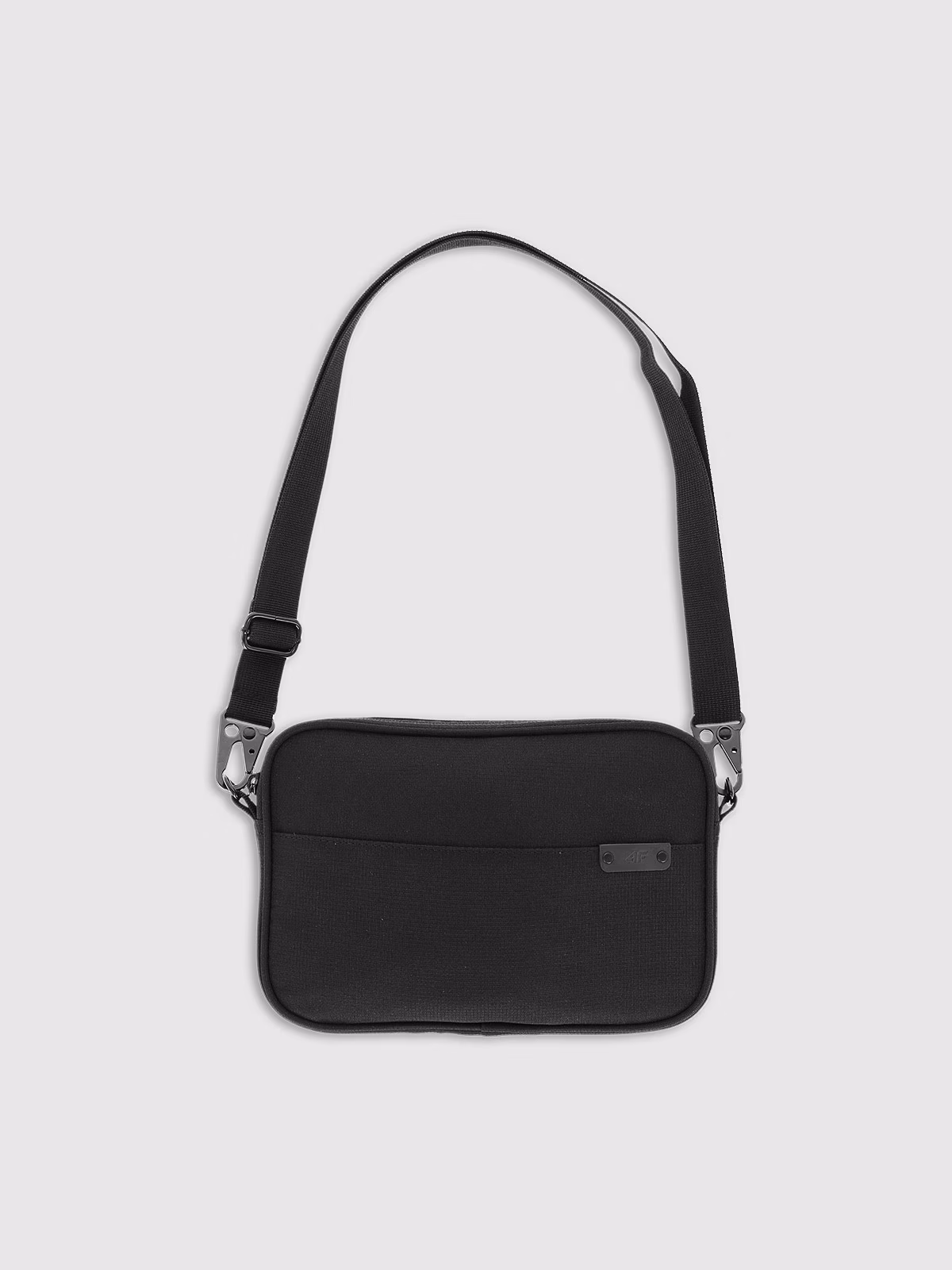 Saszetka crossbody uniseks - czarna