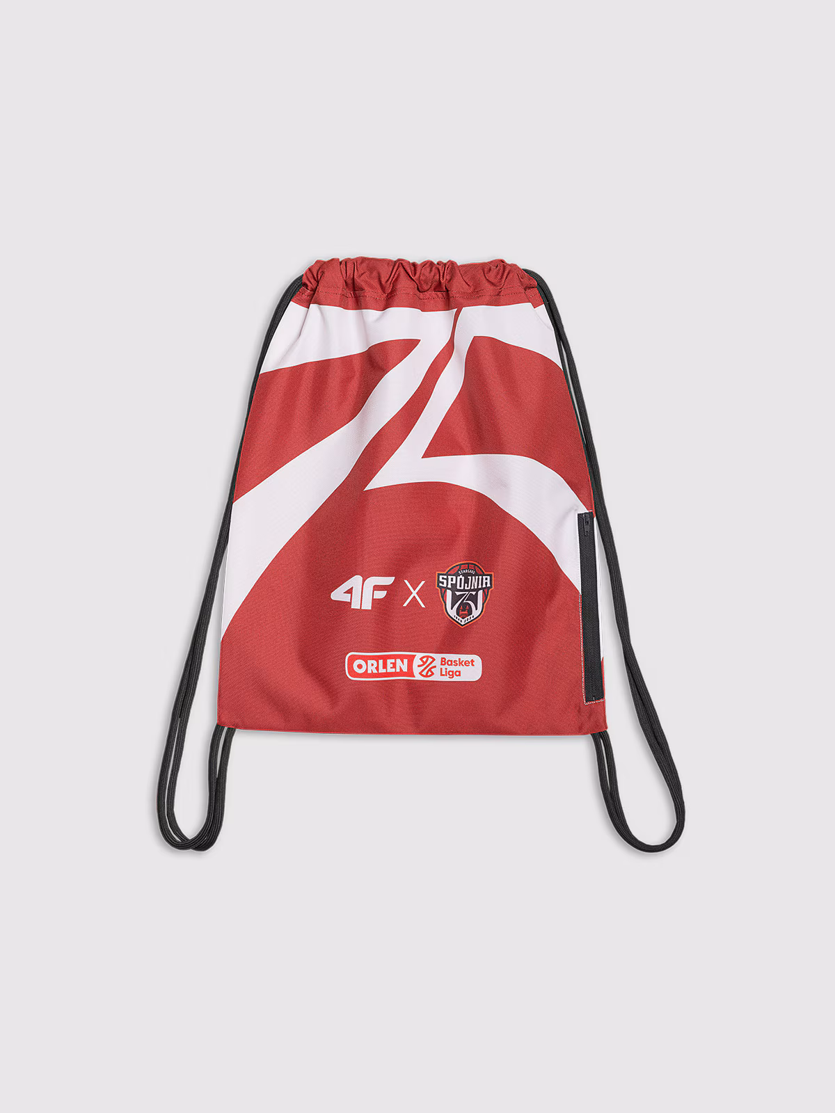 Plecak-worek 4F x PLK - Spójnia Stargard 24/25 - czerwony