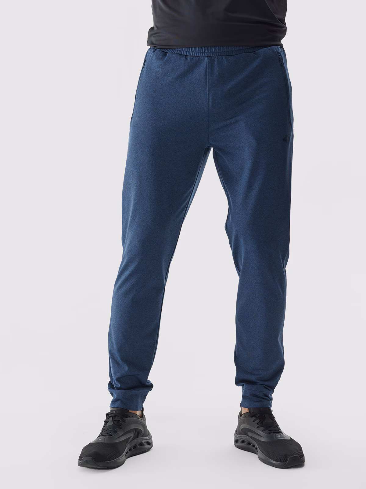 Spodnie treningowe szybkoschnące męskie - turkusowe