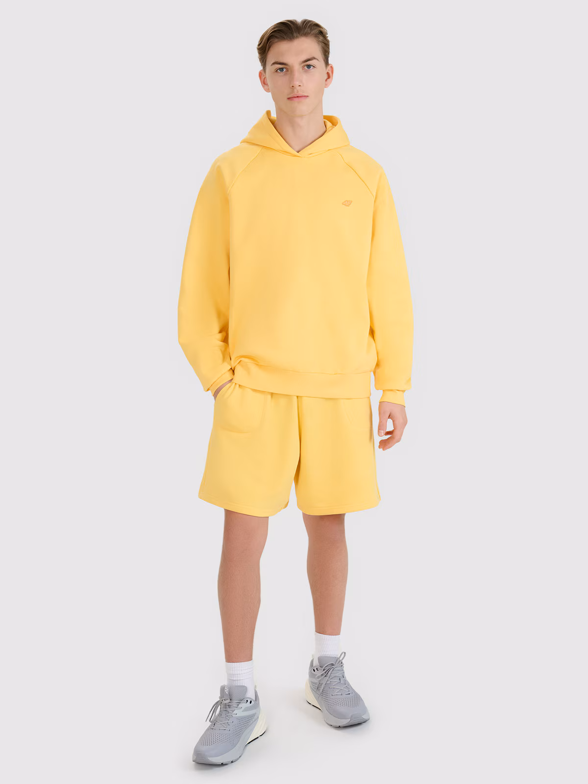 Spodenki dresowe uniseks - szare