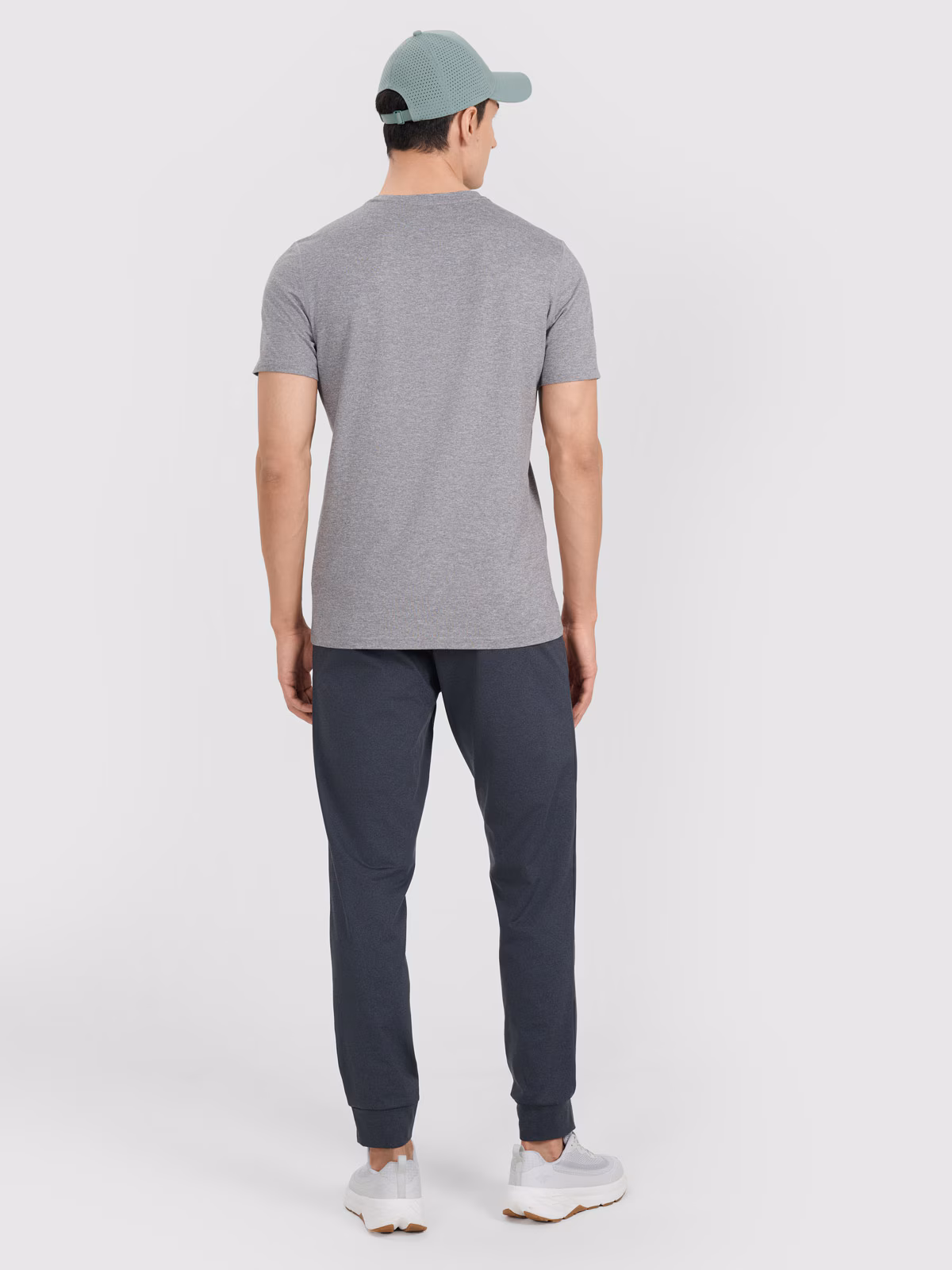 Spodnie treningowe szybkoschnące męskie - czarne