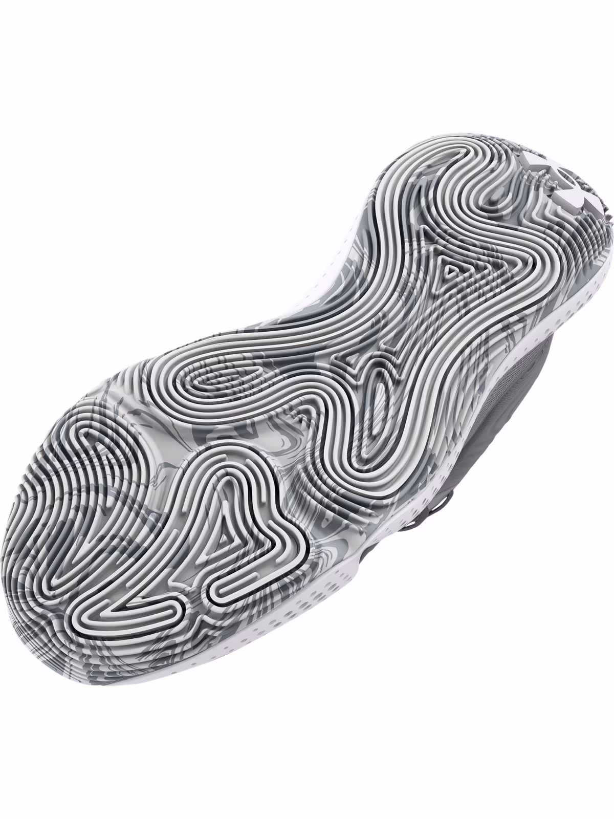 Buty do koszykówki uniseks Under Armour UA Spawn 6 Mid - szare