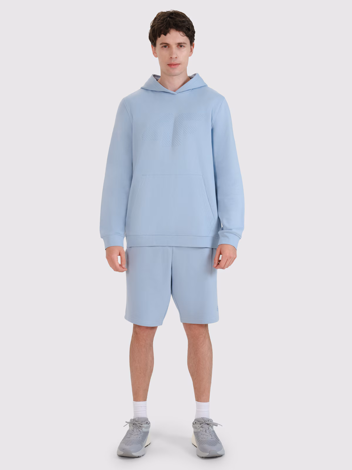 Spodenki dresowe męskie - beżowe