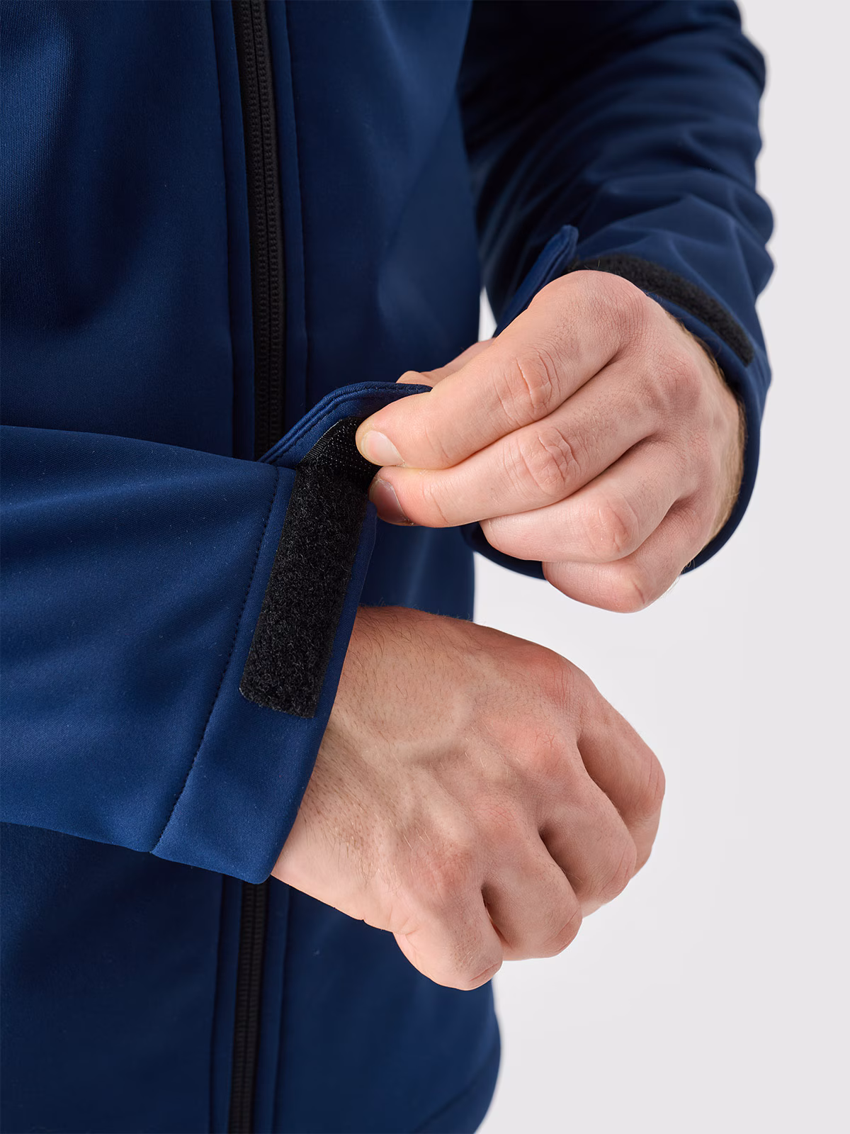 Kurtka softshell wiatroodporna membrana 5 000 męska - szara