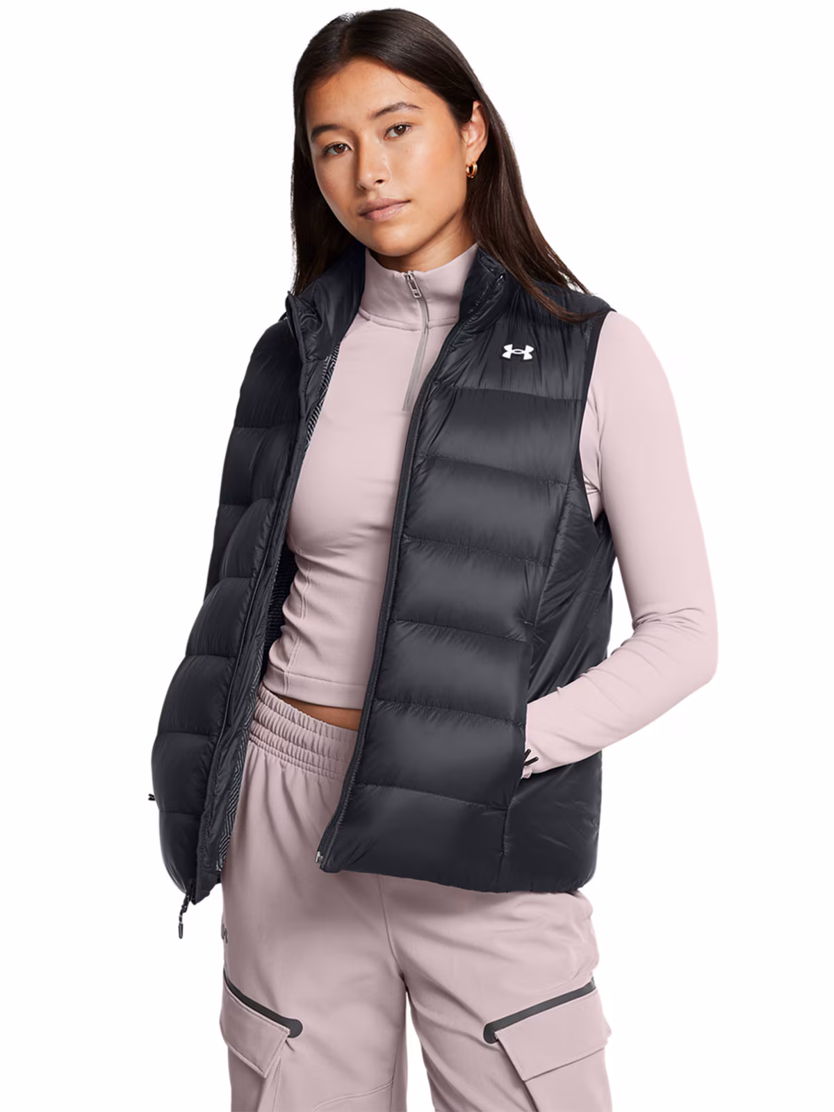 Bezrękawnik damski Under Armour Legend Down Vest - czarny