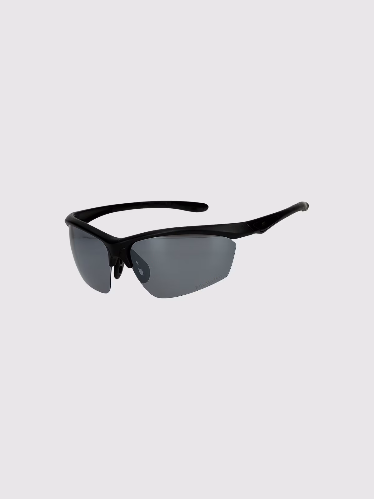 Okulary sportowe z powłoką lustrzaną - czarne