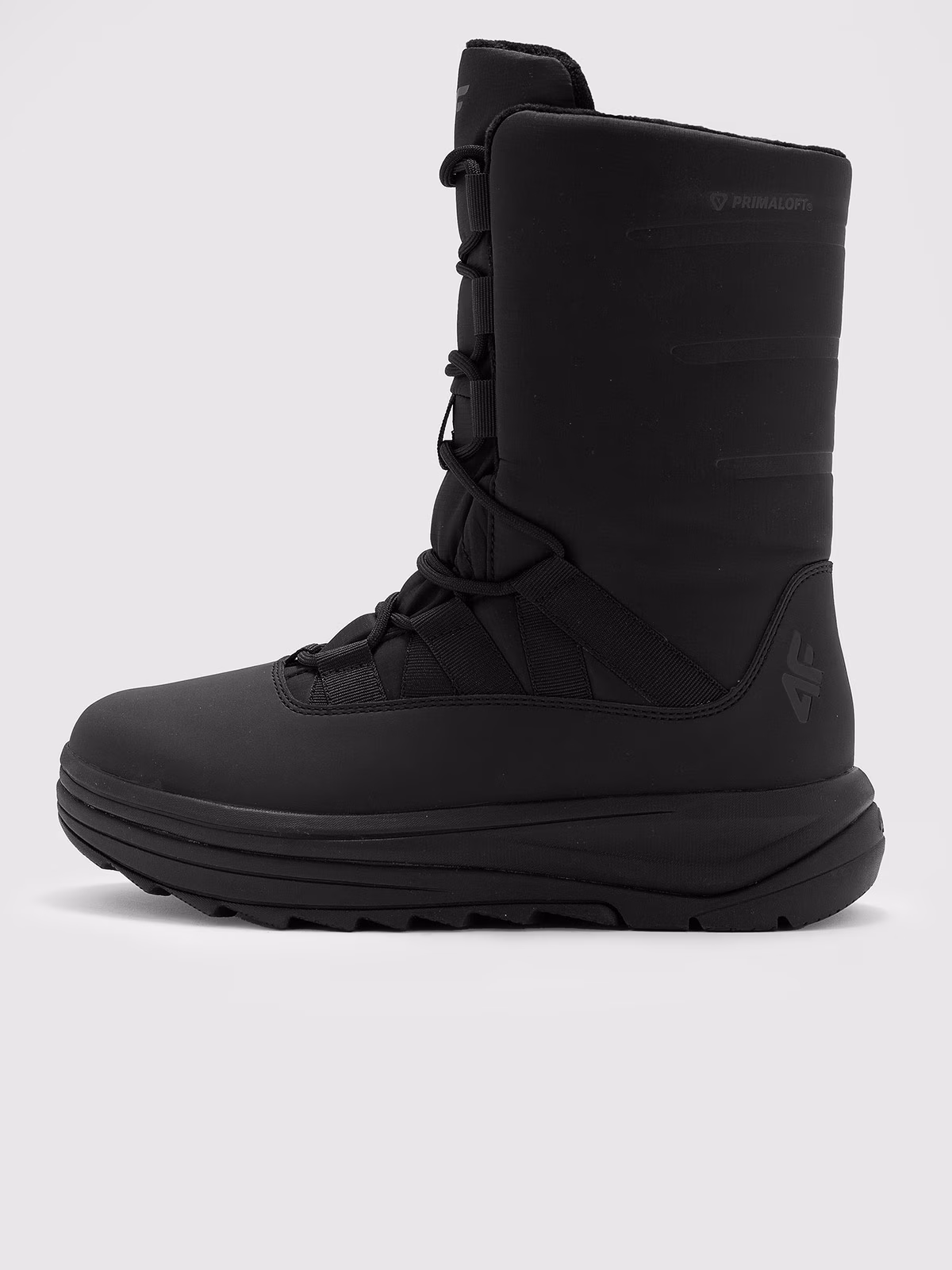 Buty zimowe śniegowce INUA z ociepliną Primaloft damskie - czarne