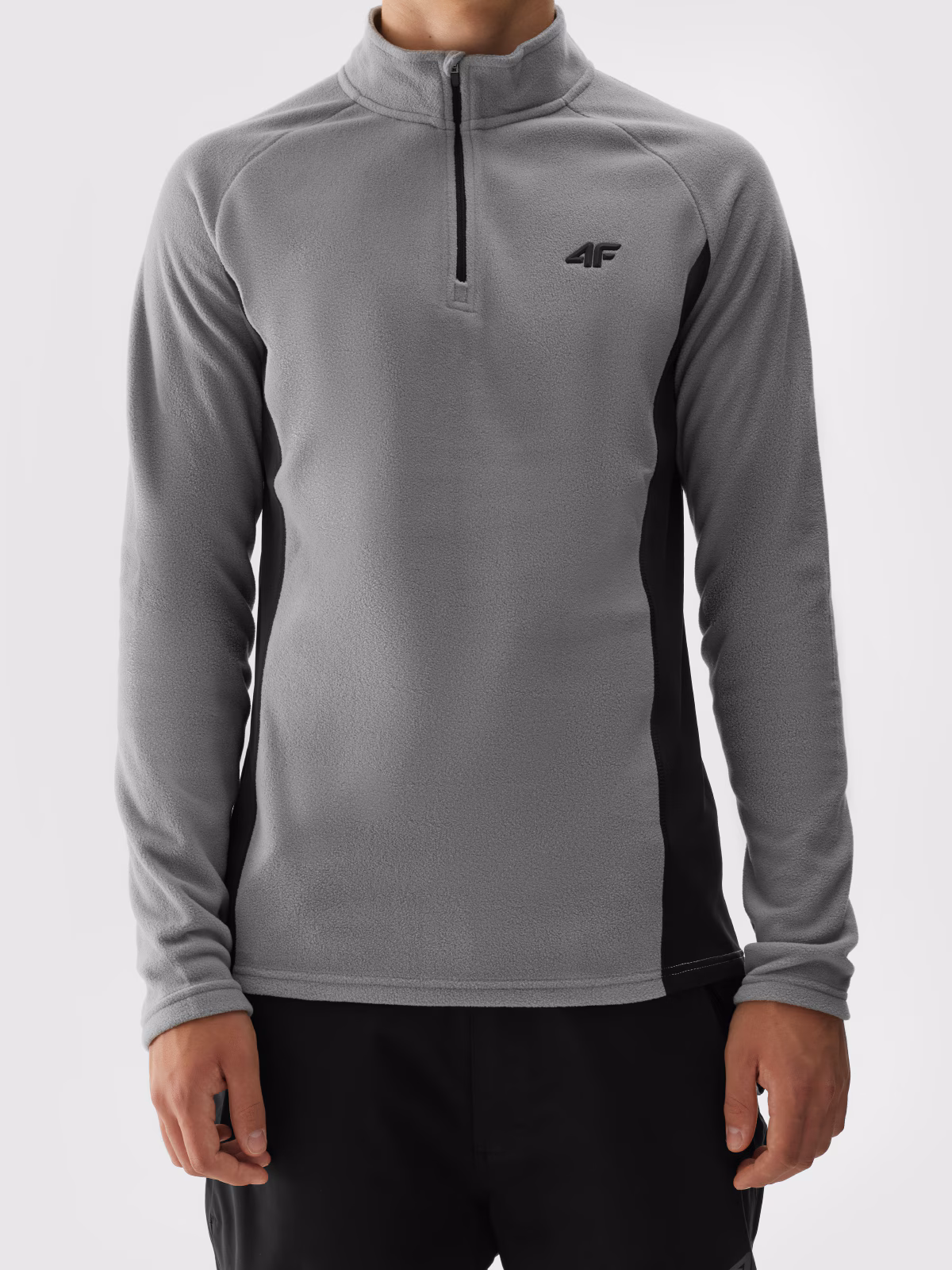 Bielizna termiczna polarowa (góra) męska - oliwkowa/khaki