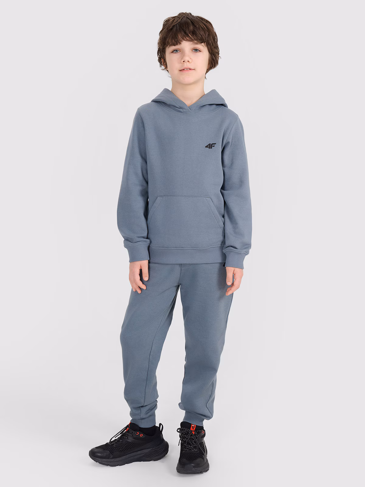 Spodnie dresowe joggery chłopięce - czarne