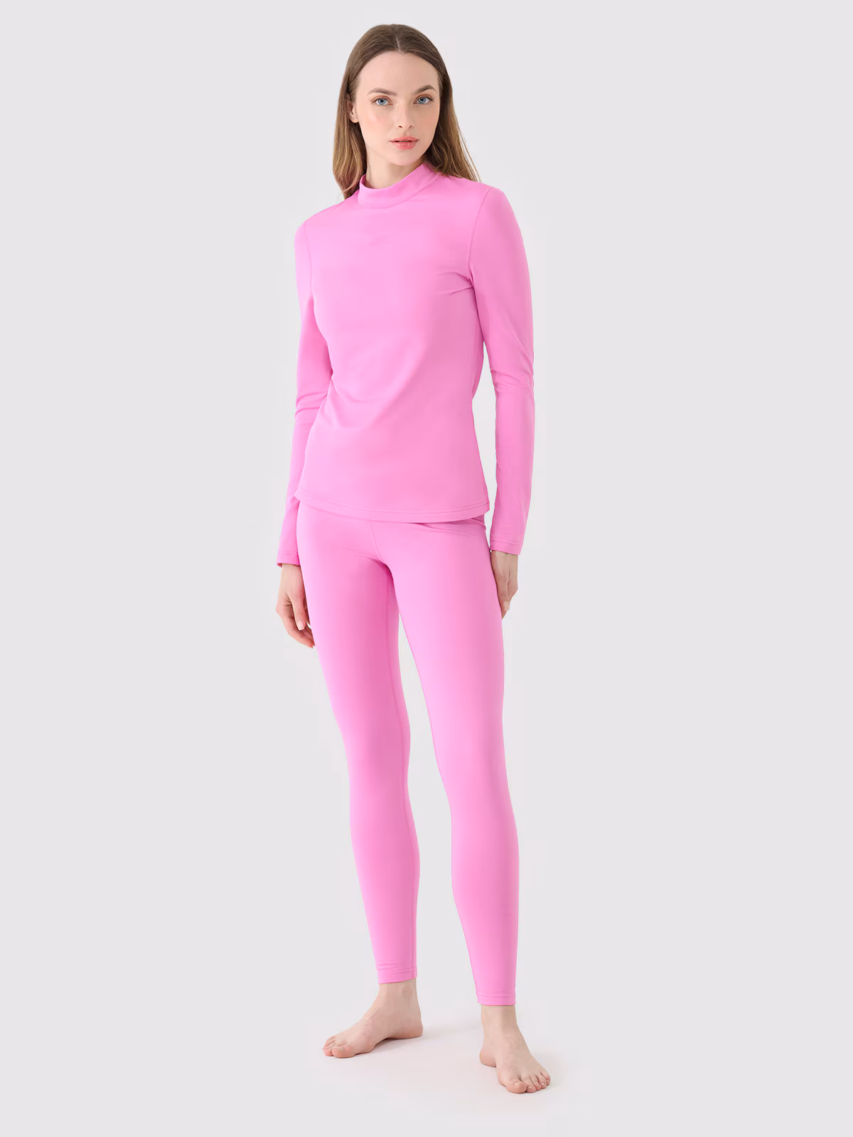 Bielizna termiczna drapana (dół) damska - czarna