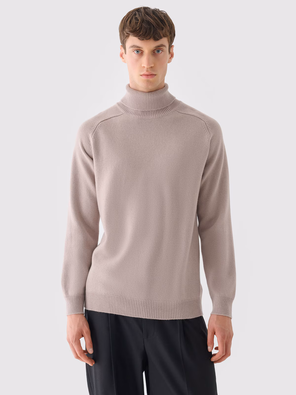 Golf wełniany męski Outhorn - czarny