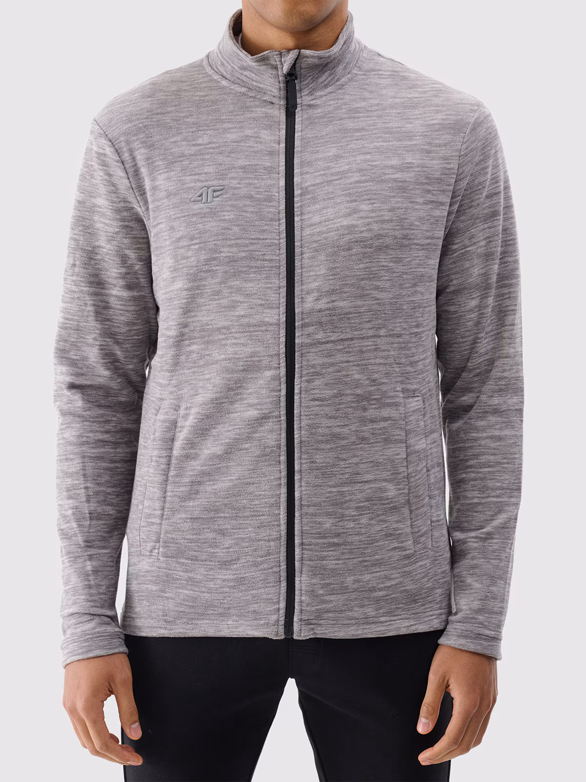 Polar ze stójką regular męski - szary