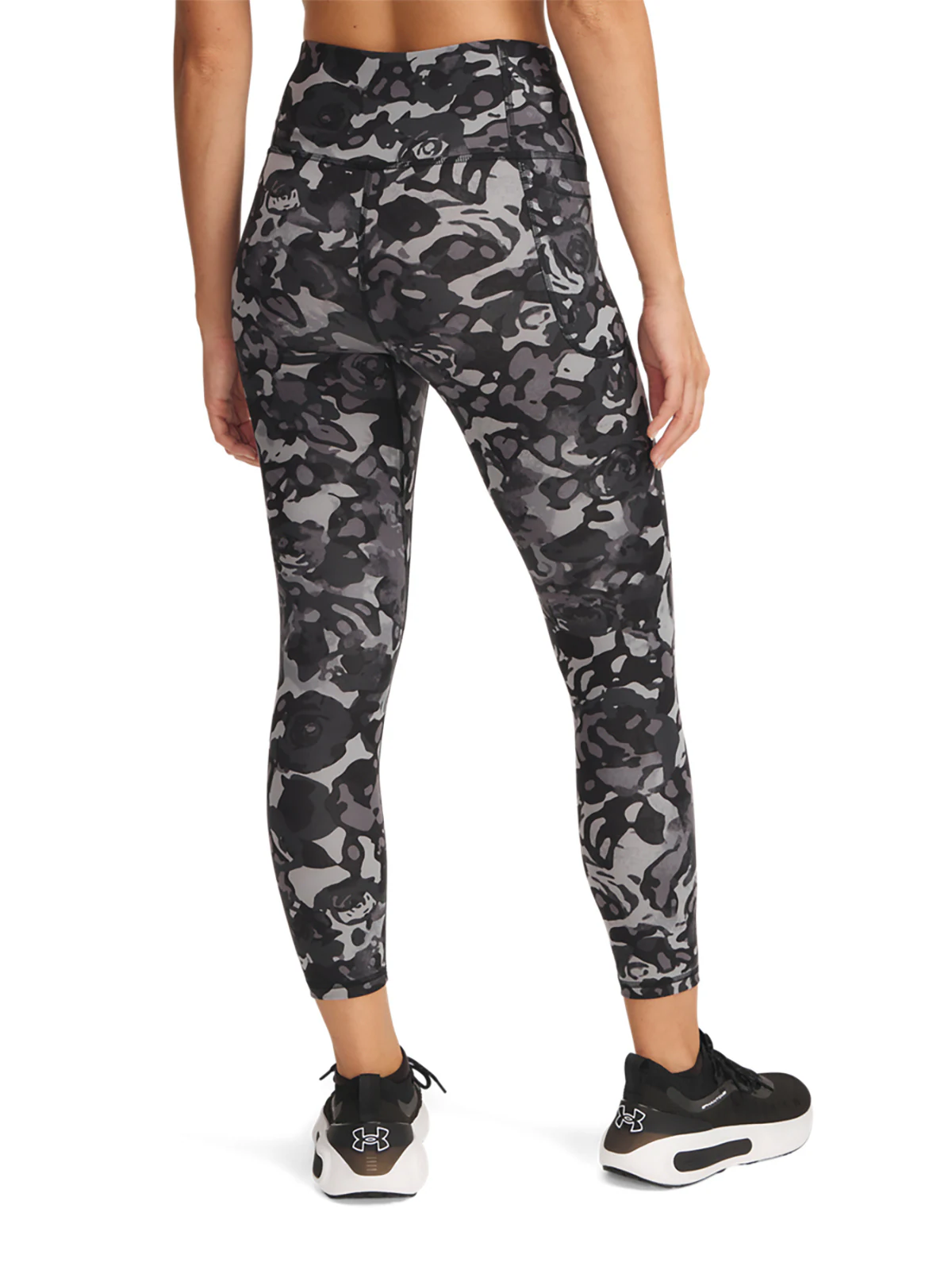 Legginsy treningowe damskie Under Armour Motion Ankle Leg Print - multikolor