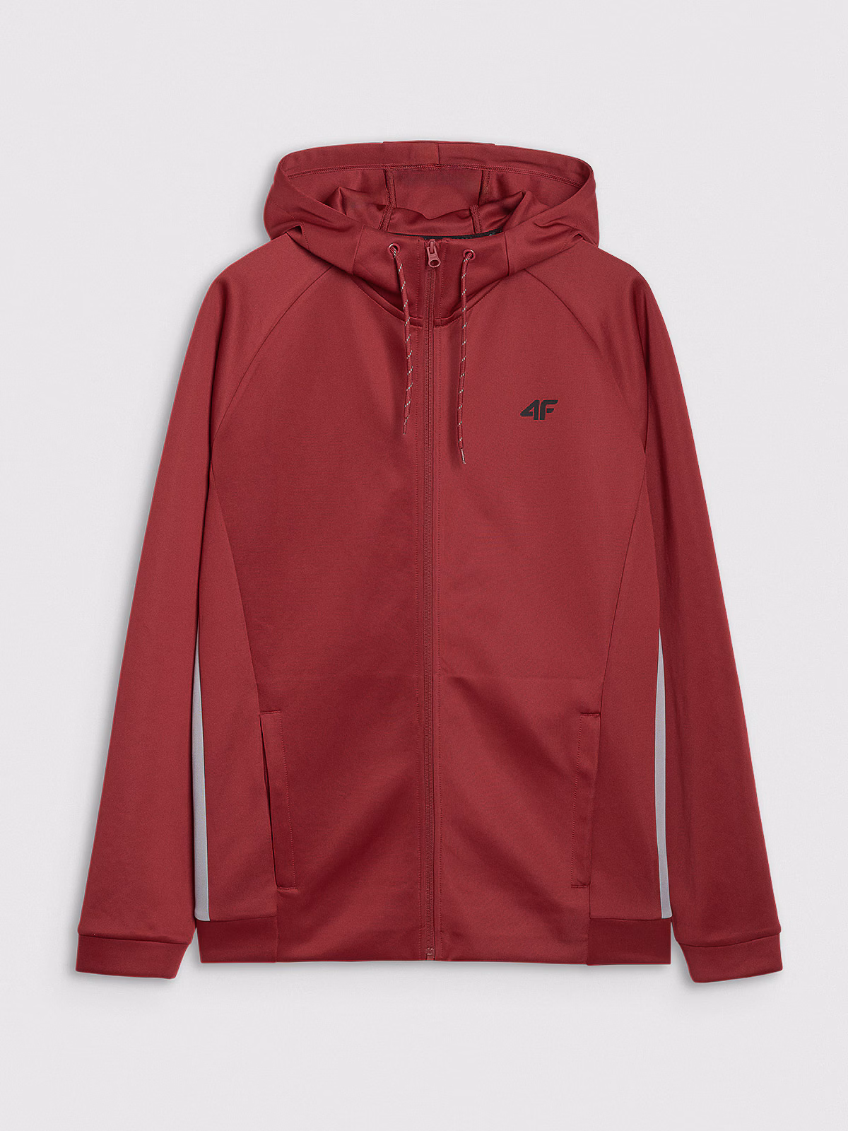 Bluza treningowa regular szybkoschnąca męska - czarna